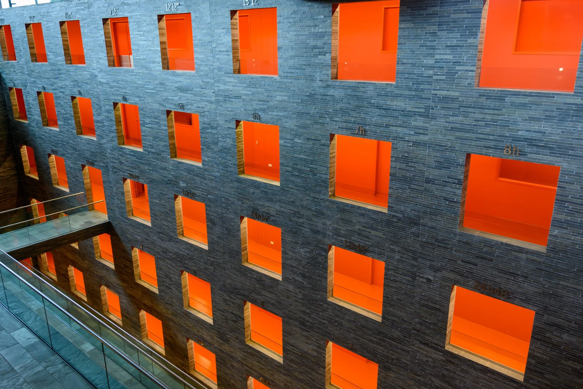 Office hallways, Netherlands museum
