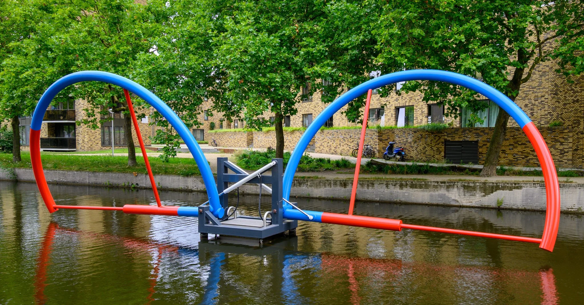Water sculpture, Netherlands