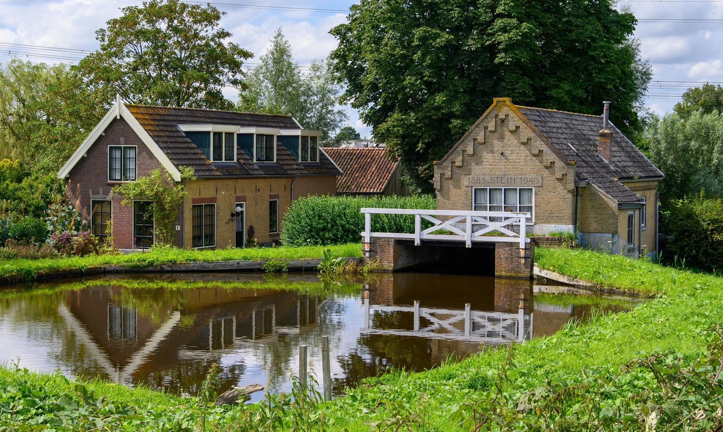 Water pumping station and house, Netherlands
