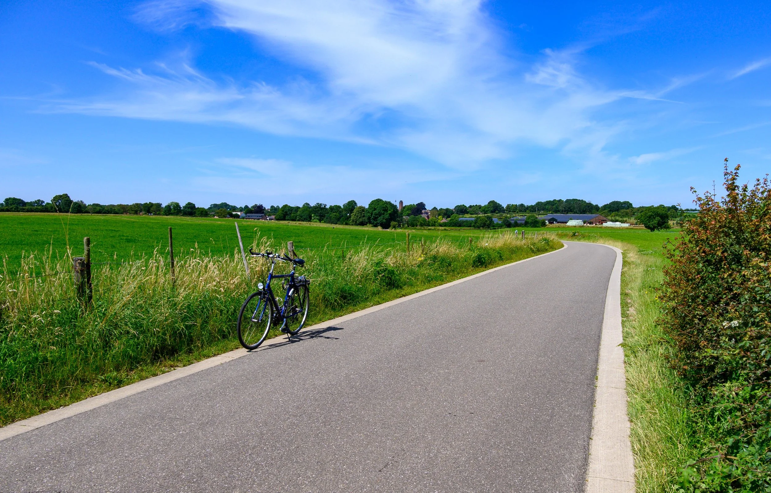 Country bike ride, Netherlands