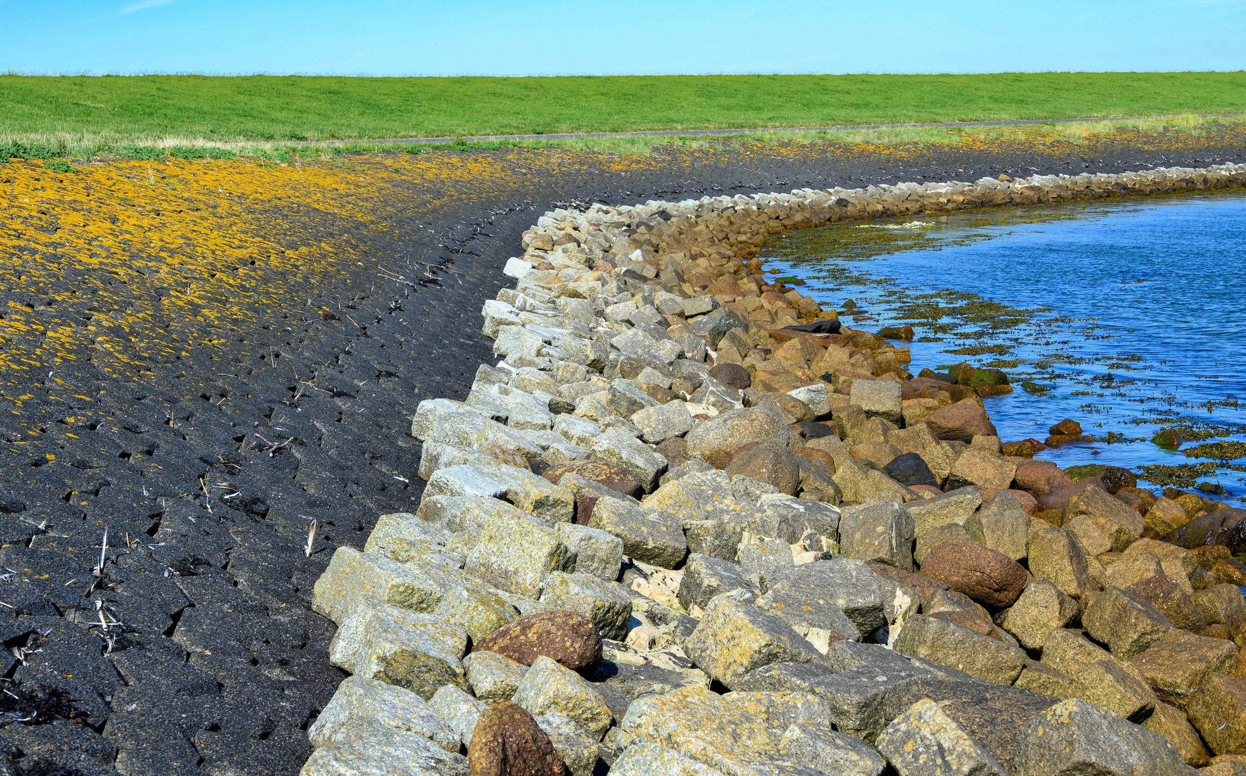 Rocky dike (dijk), Netherlands
