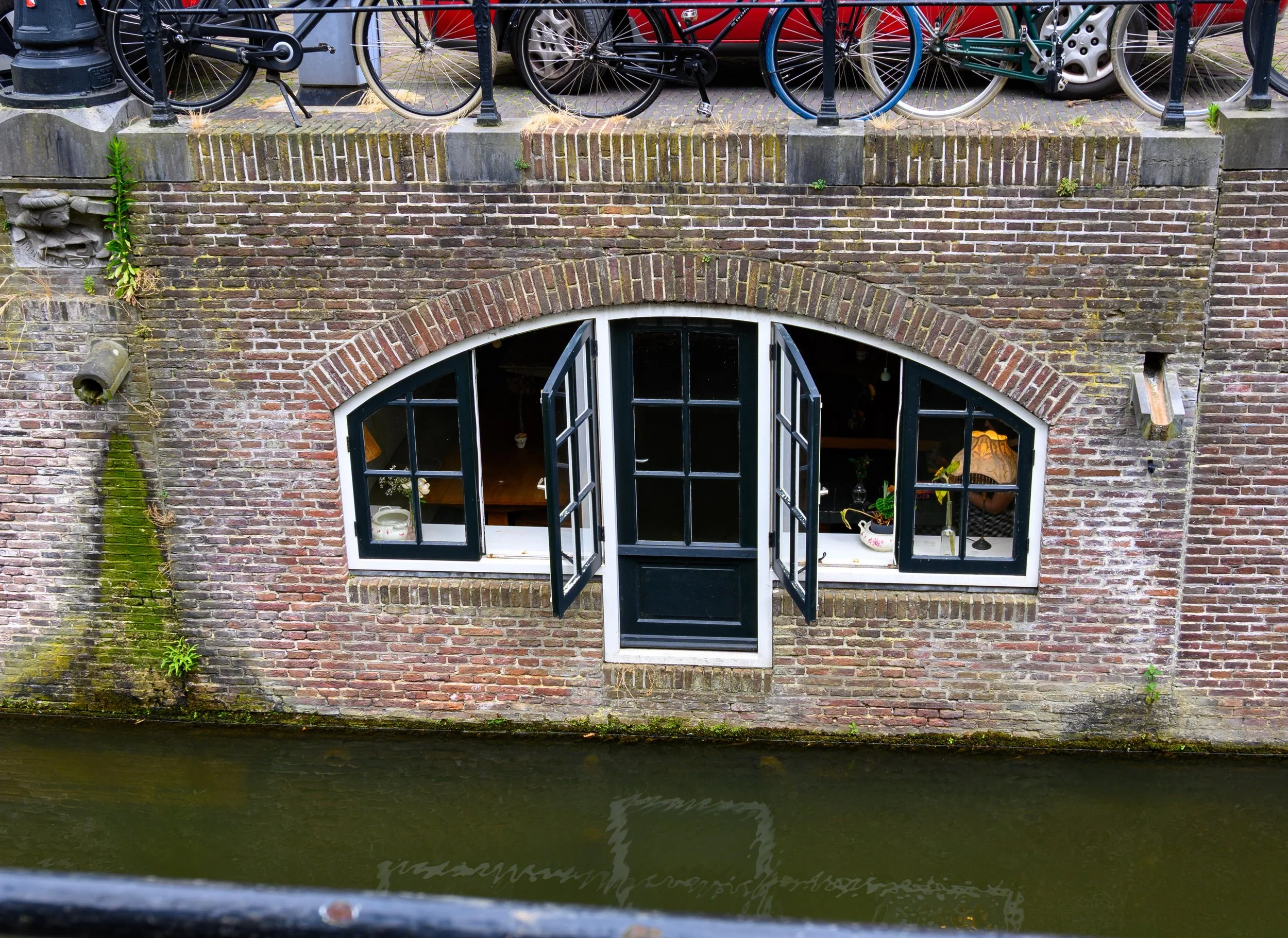 Canal window, Netherlands