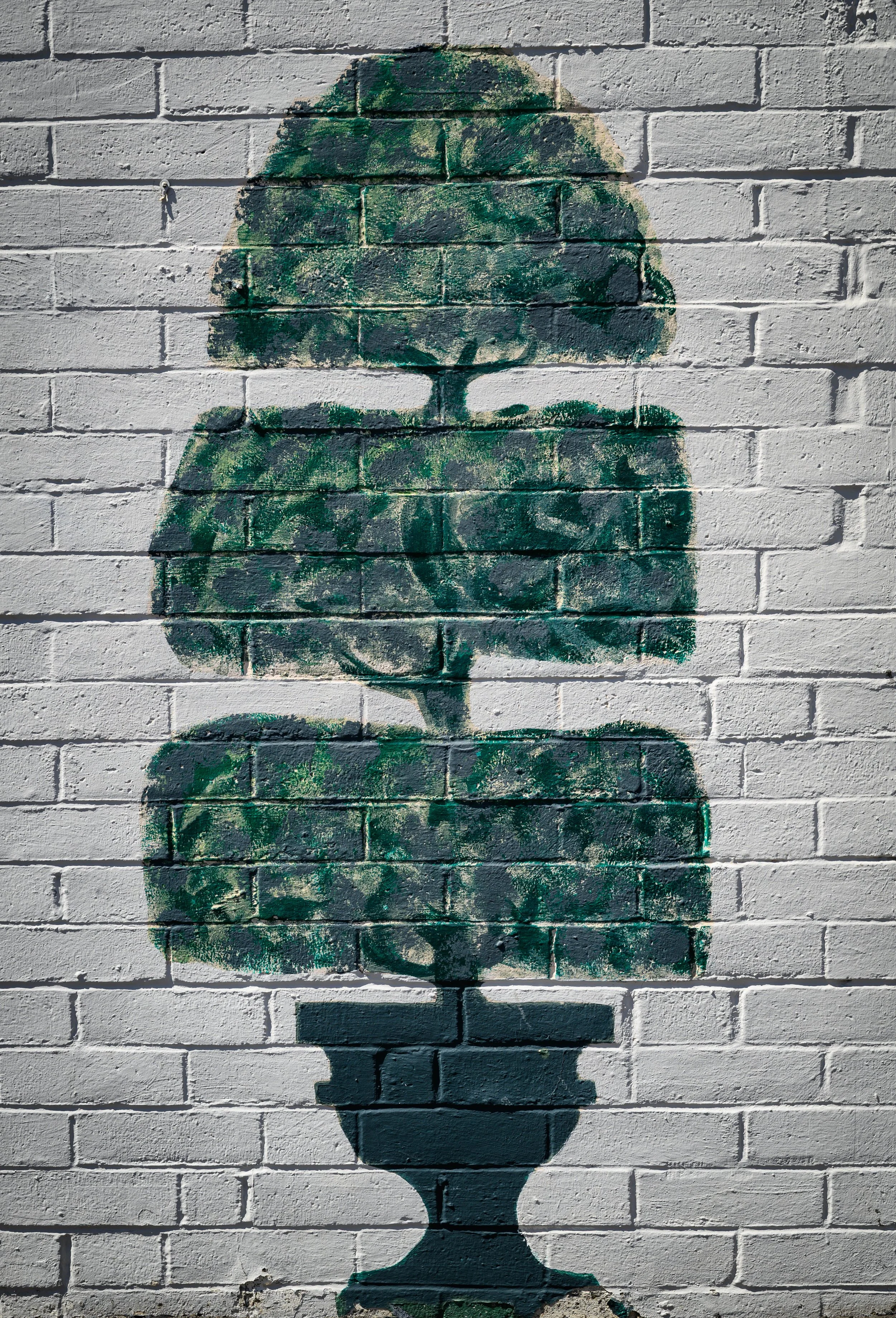 Wall plant art