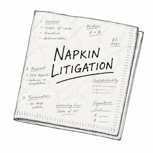 Napkin Litigation logo
