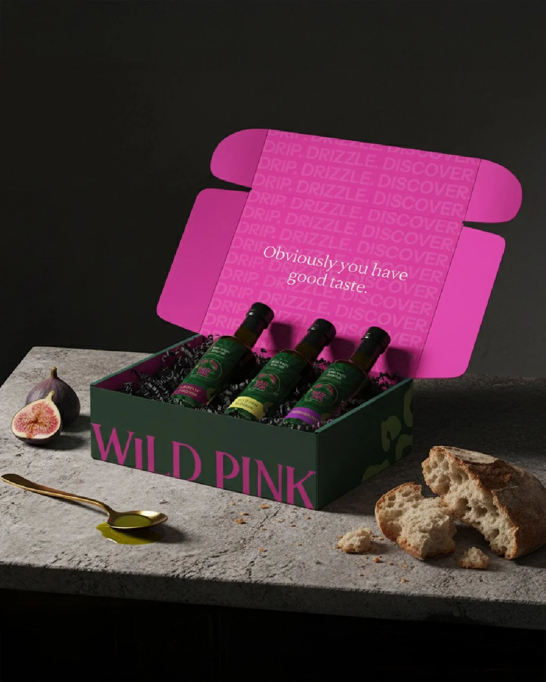 Wild Pink Olive & Vine