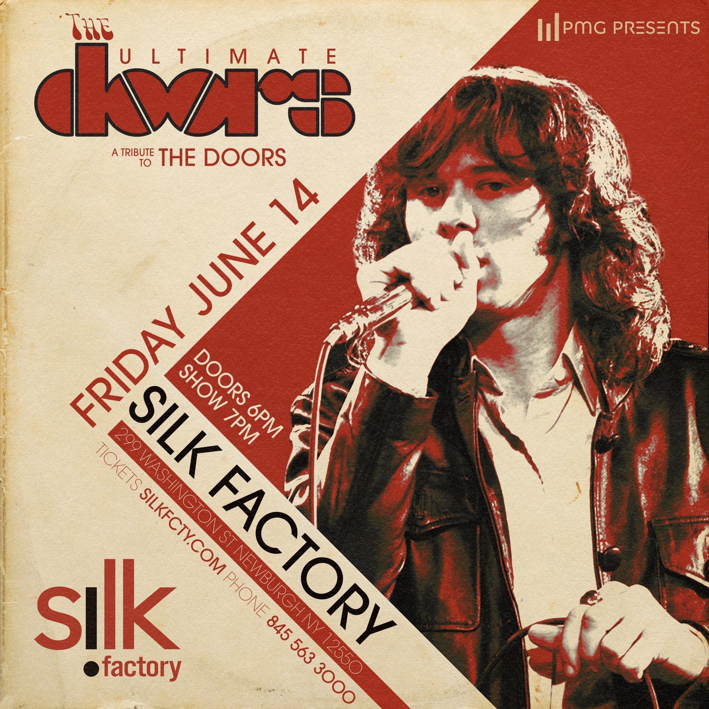 The Ultimate Doors @theultimatedoors 
Silk Factory @silkfcty 

Friday, June 14 | silkfcty.com