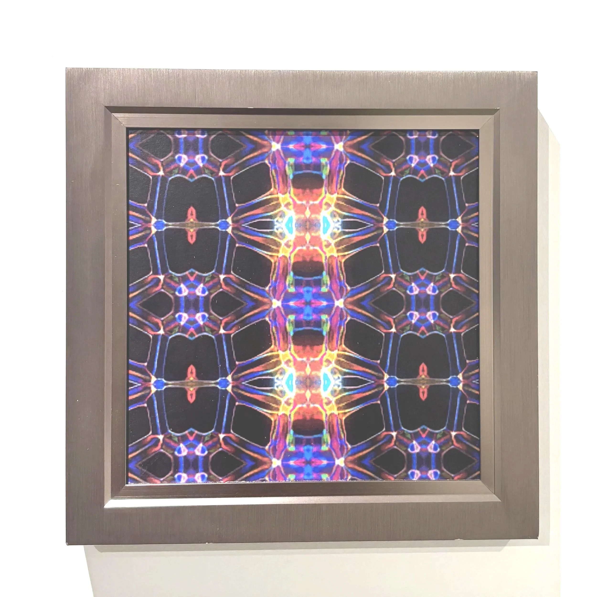 12 in square framed panel $175