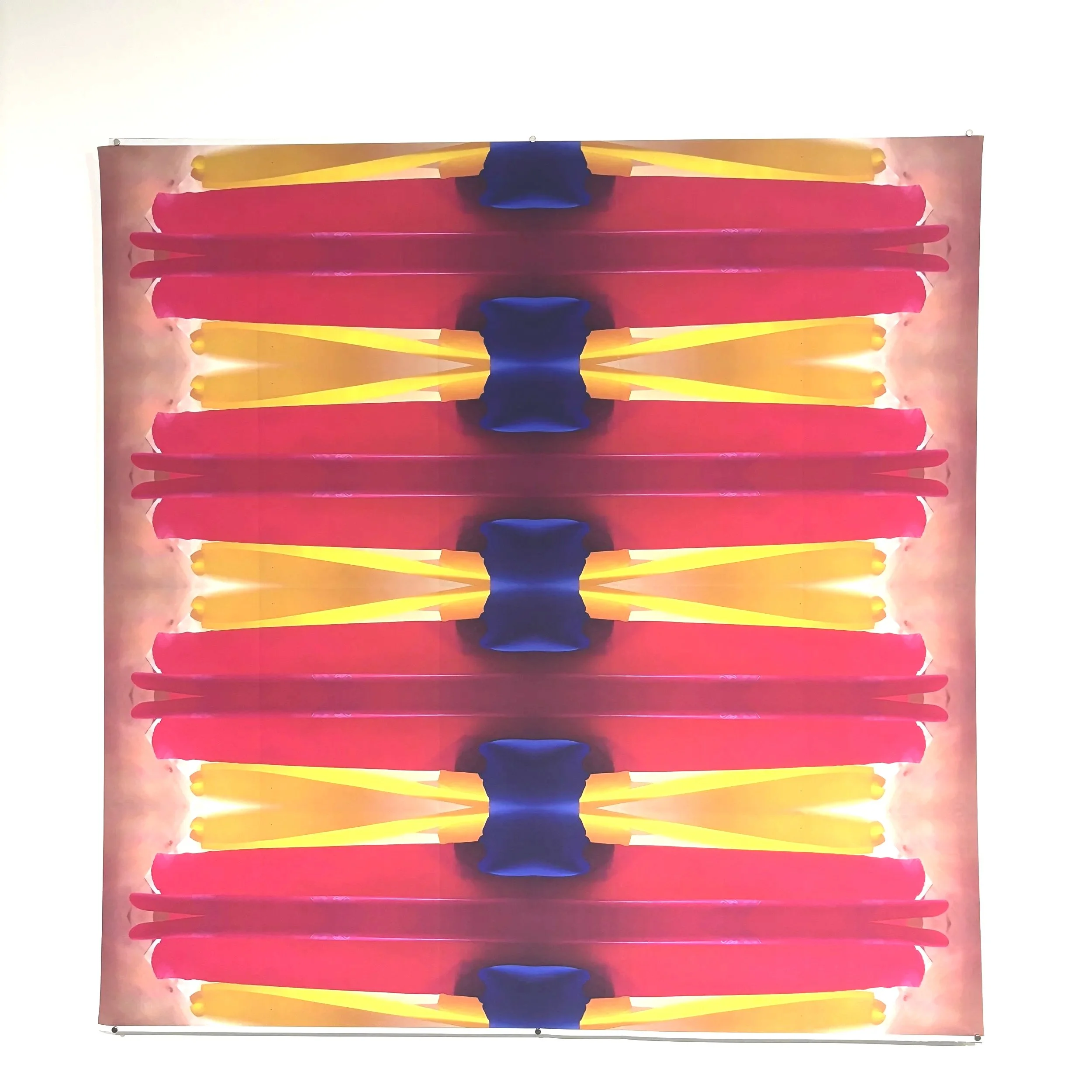 50 in square panel on sailcloth $600