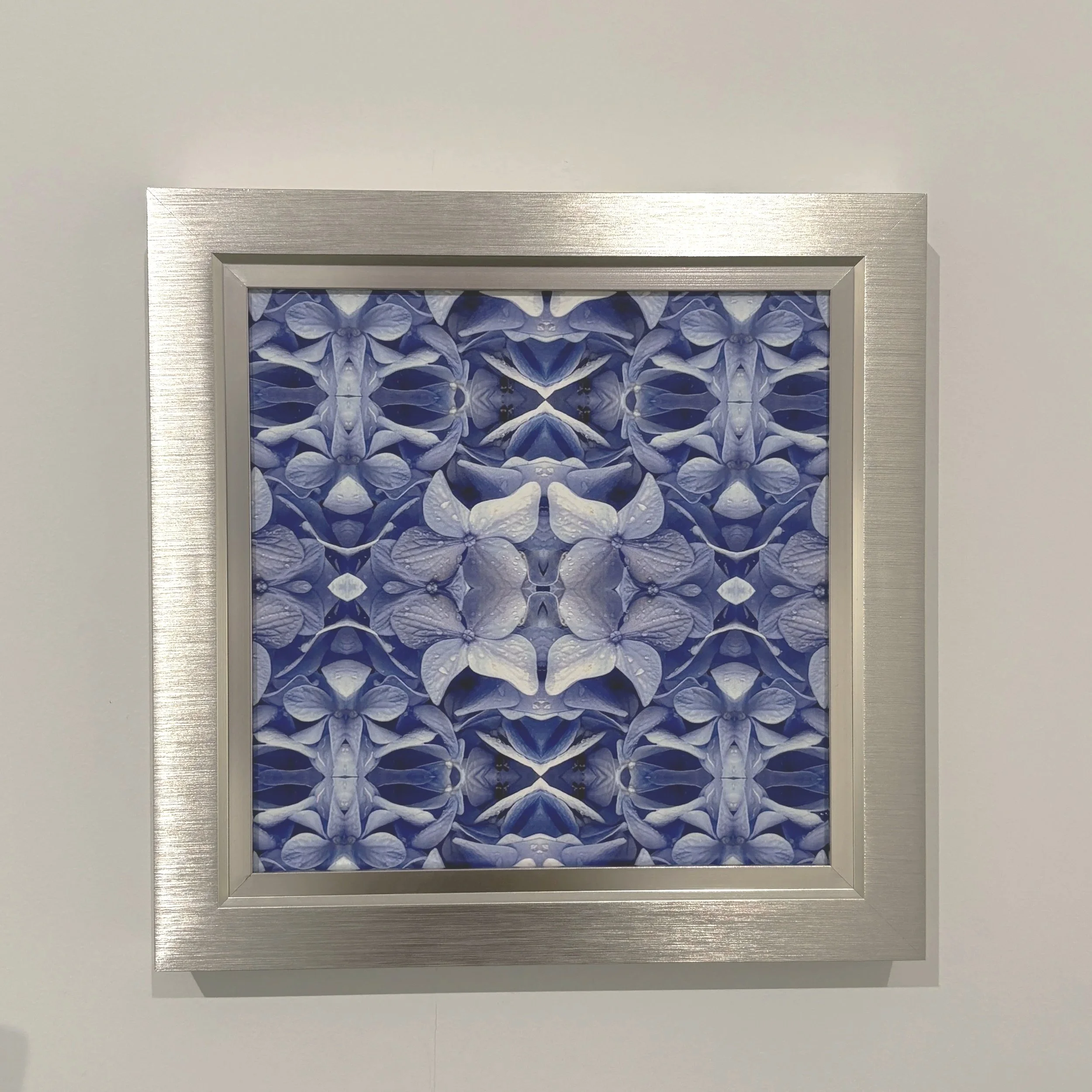 12 in square framed panel $175