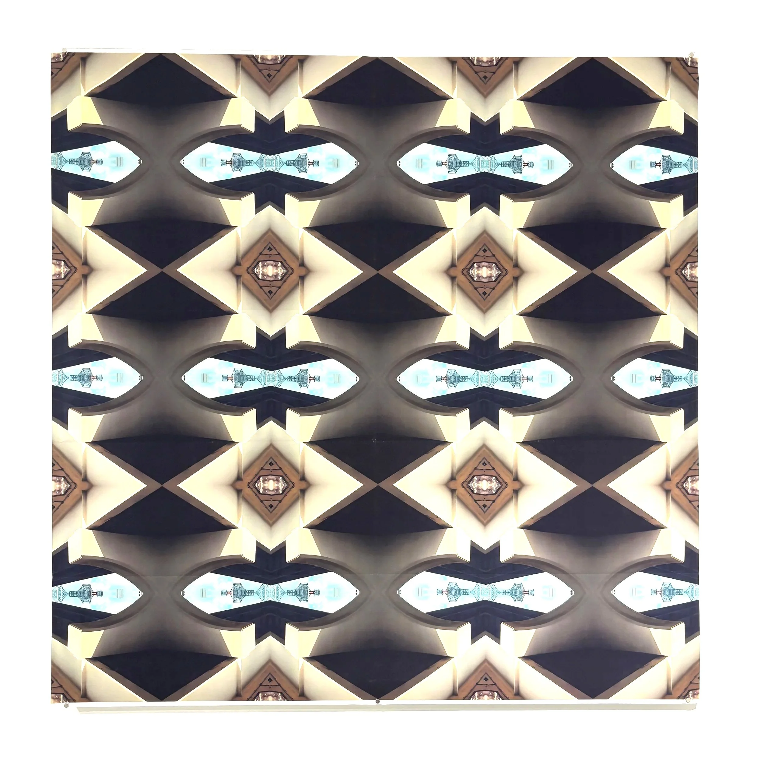 50 in square panel on sailcloth $600