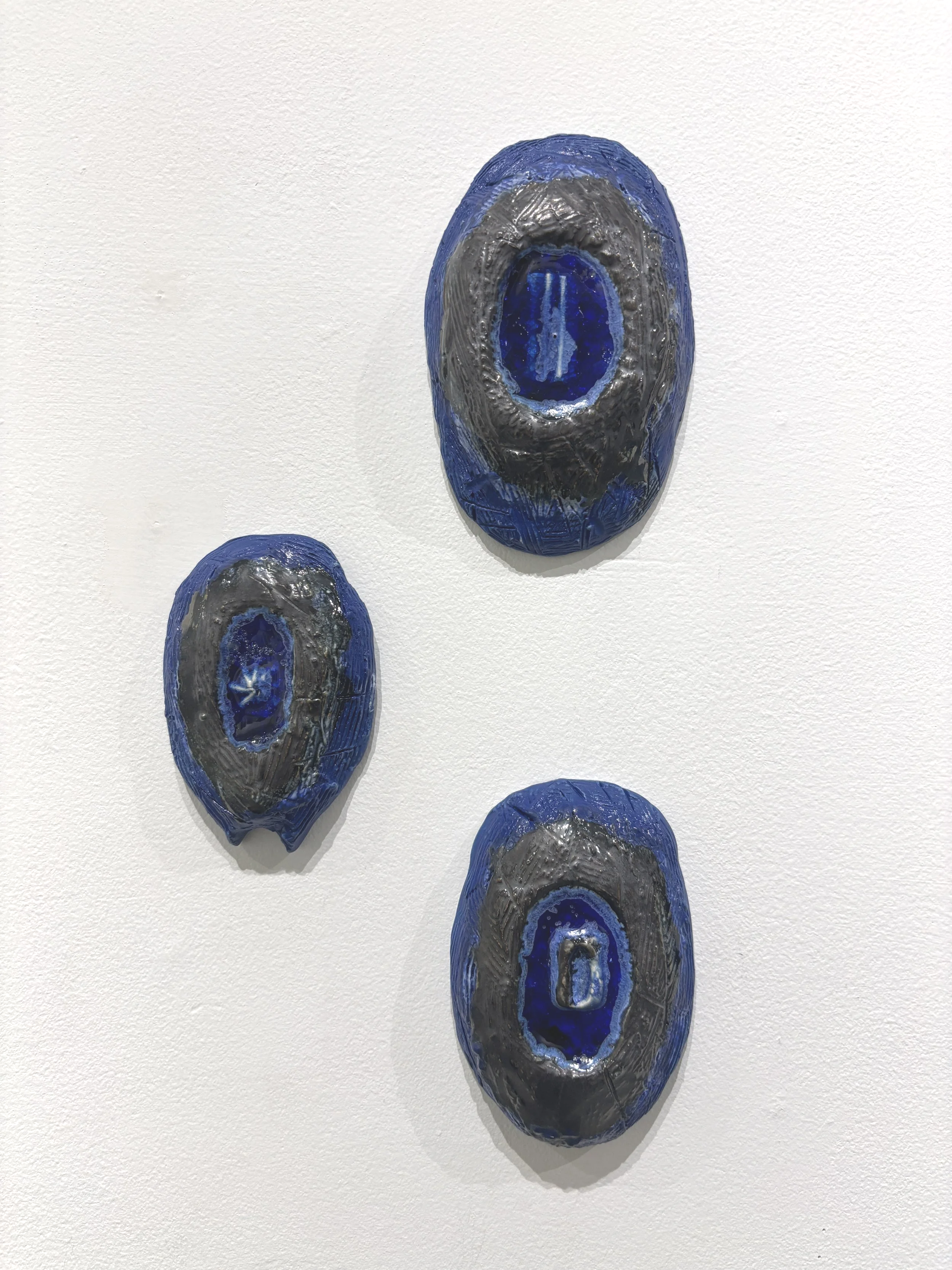 "Three blue thoughts of home" $240