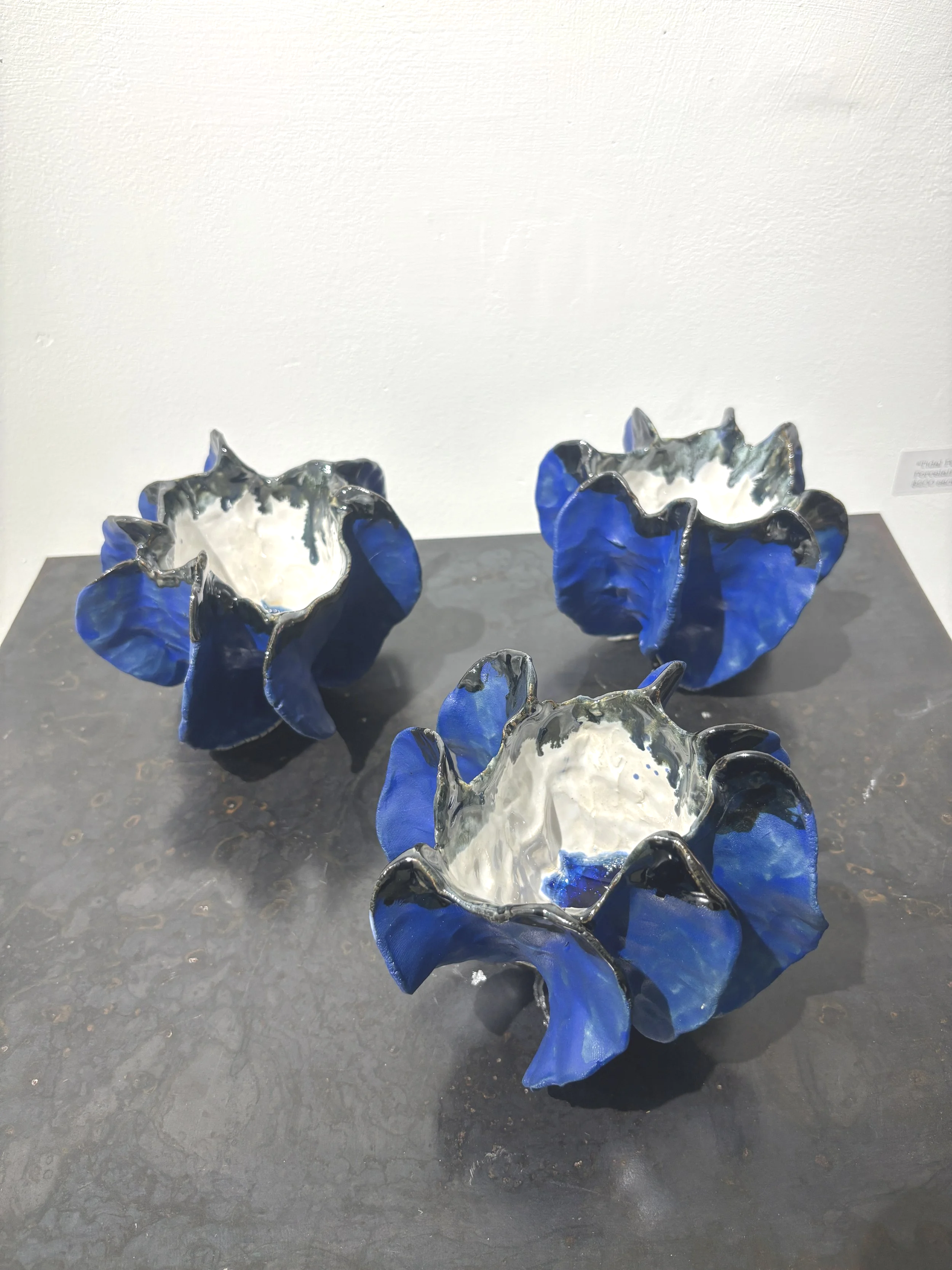 "Tidal Portraits in Blue" $200 each