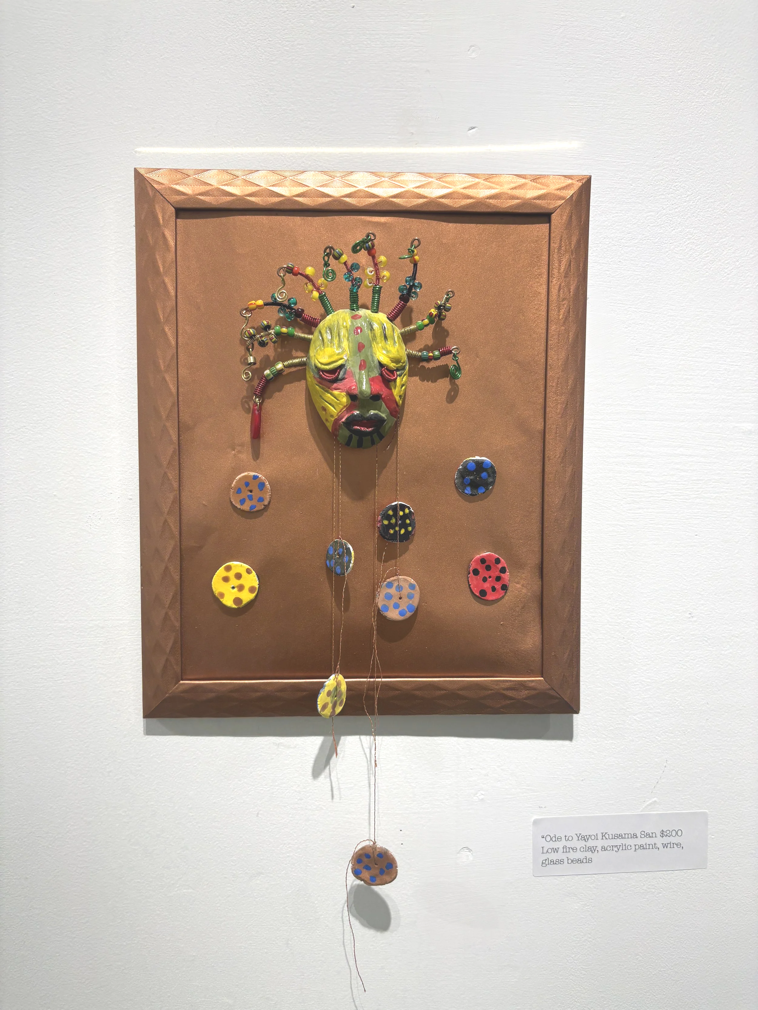 "Ode to Yayoi Kusama San" $200