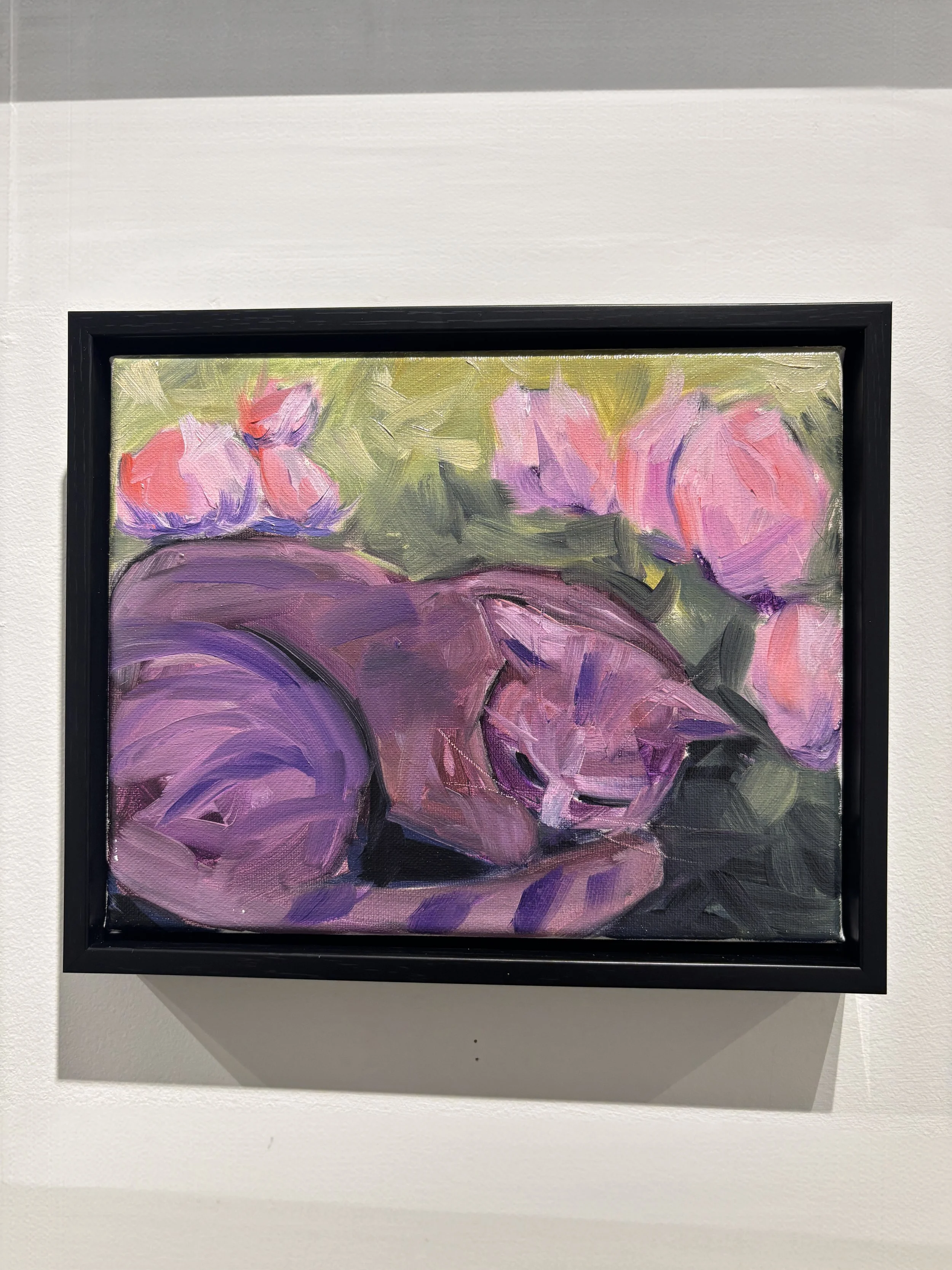 "Garden Snooze" $200 sold
8x10