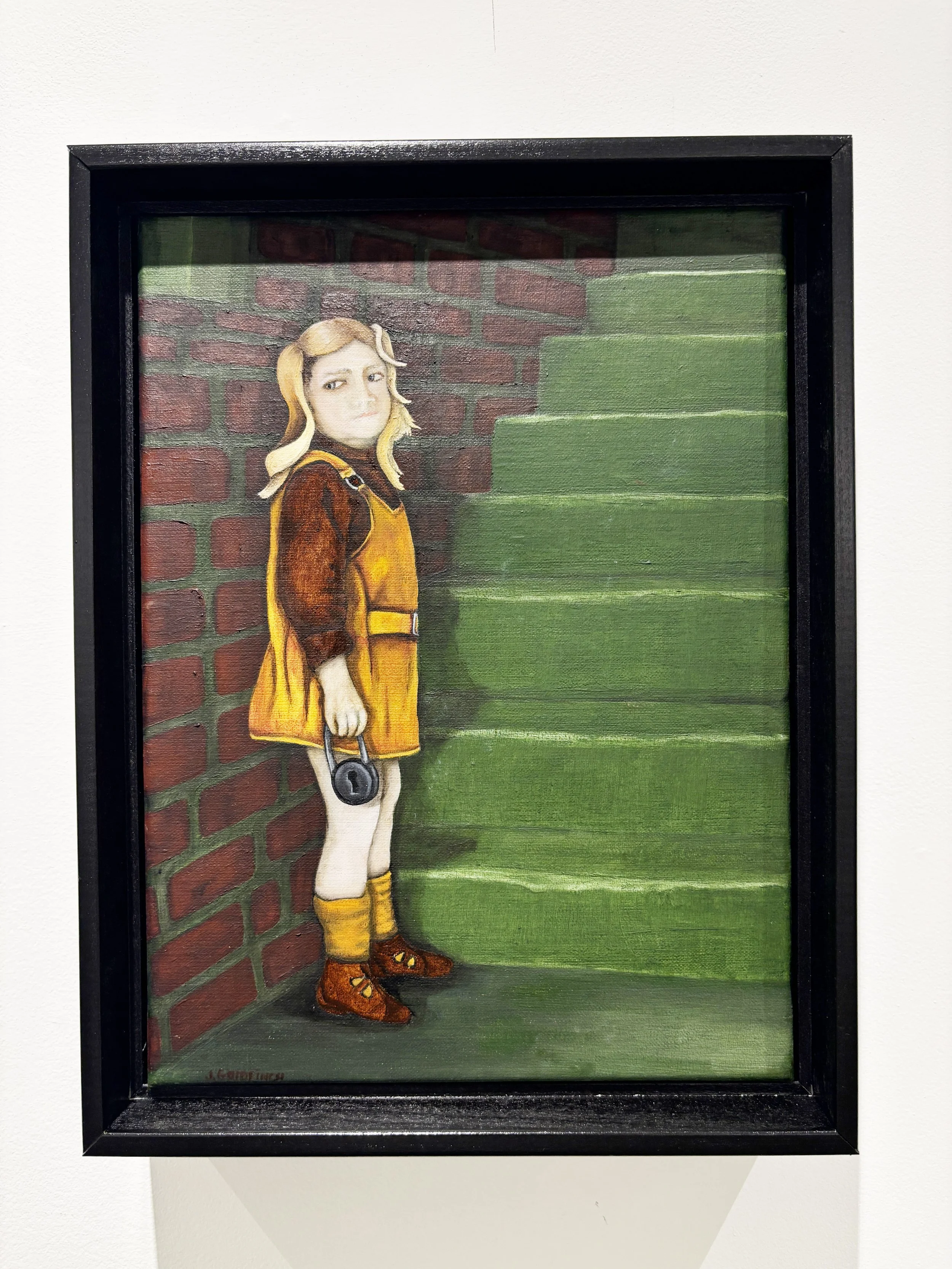 "Locked Away"
oil on linen
9" x 12"
$2200.