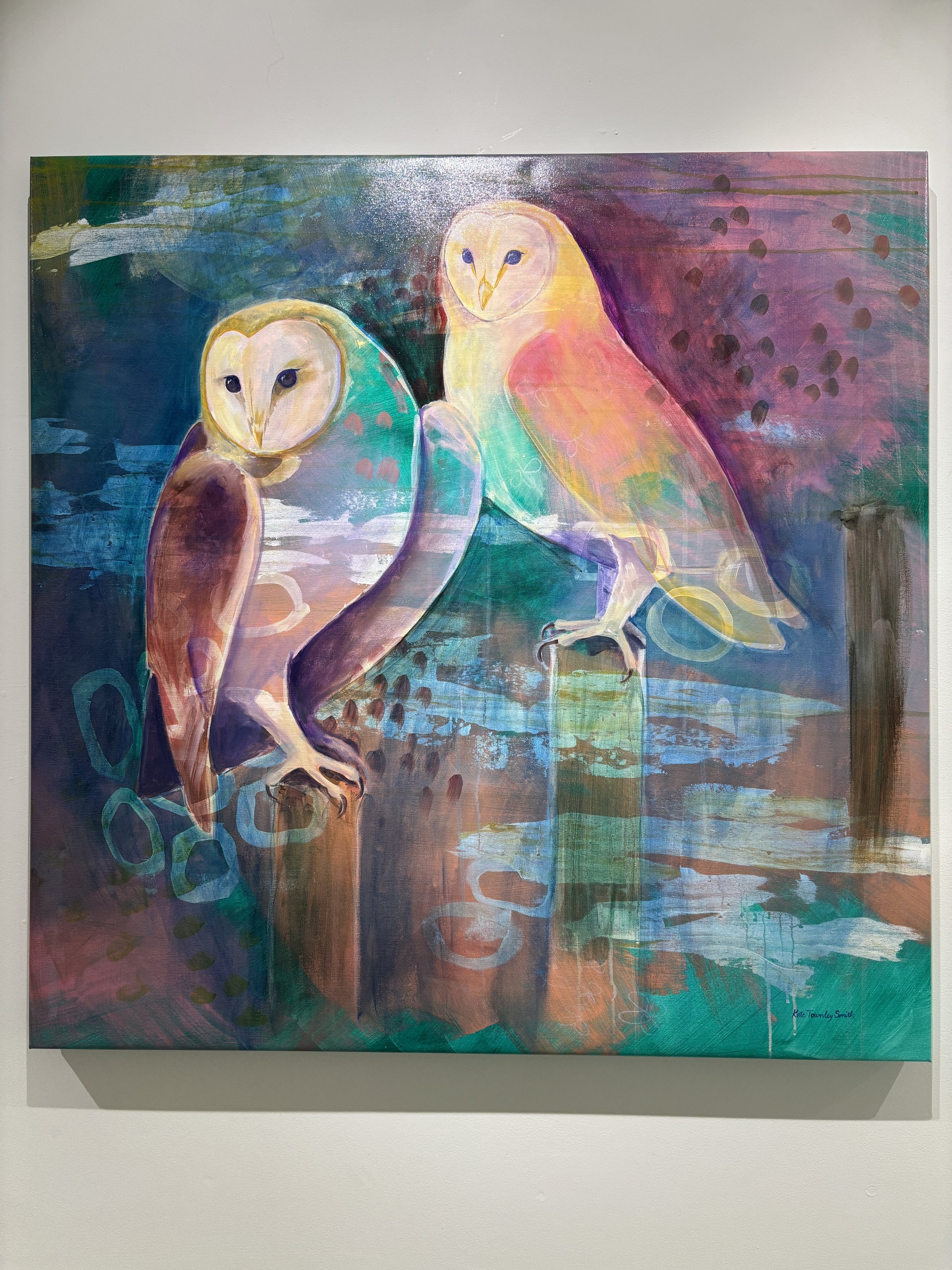 "Evening Lookouts" $3600
40x40