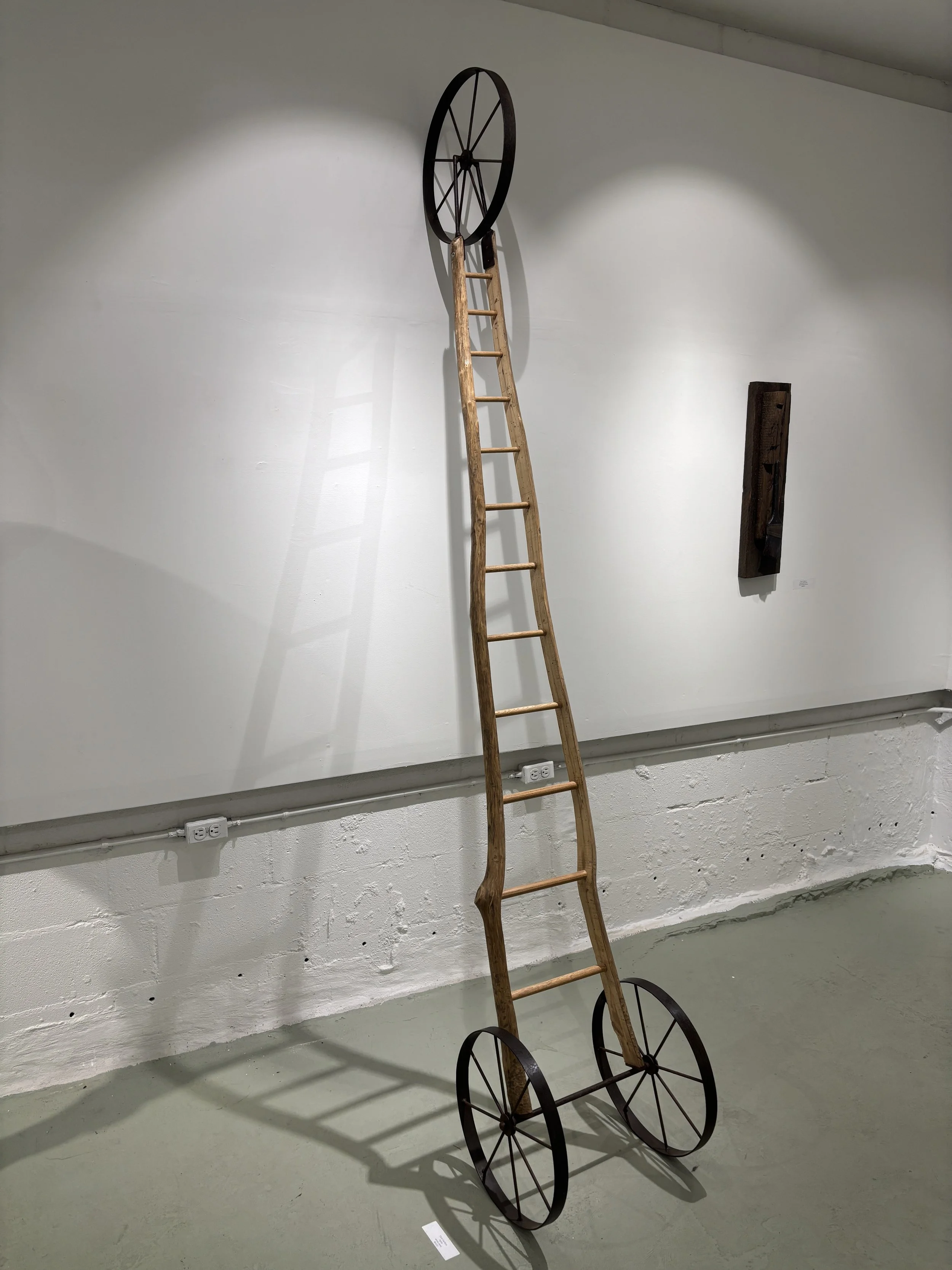 Thor Carlson 
Cycle
wood, steel
$5000