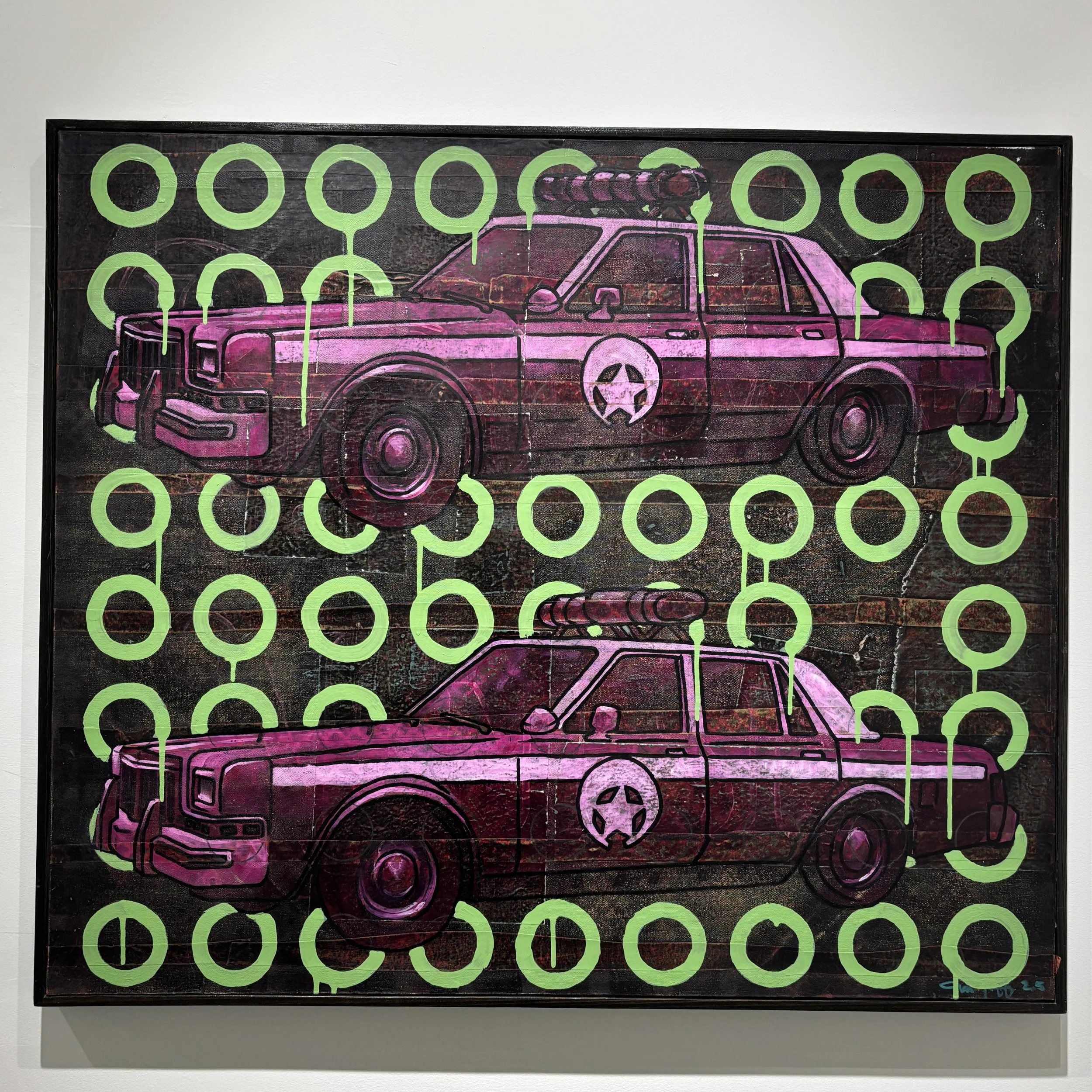 "Liason" Acrylic and Mixed Media $2200 33'x39'