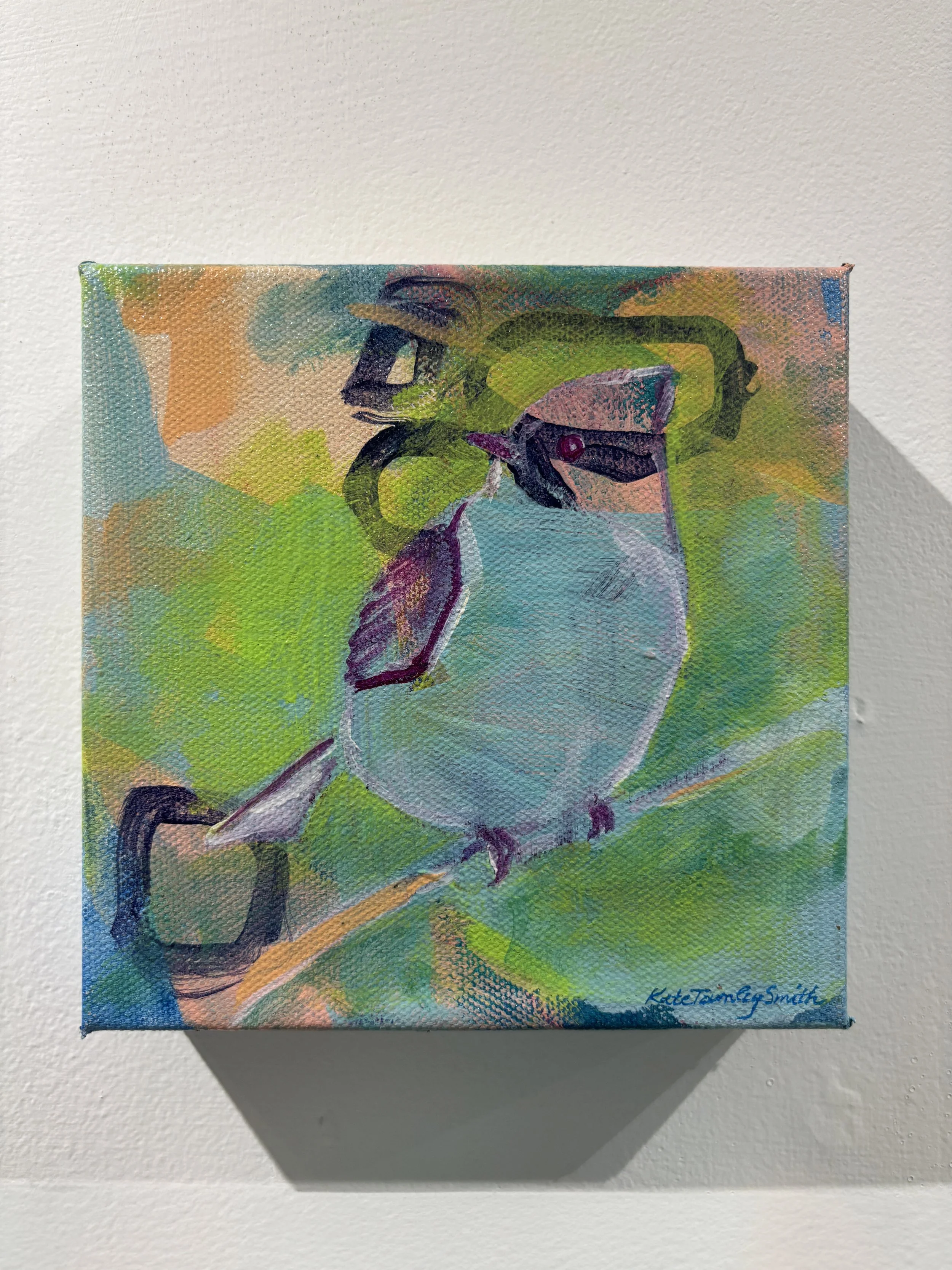 "Sun Warmed Songbird" $125
6x6