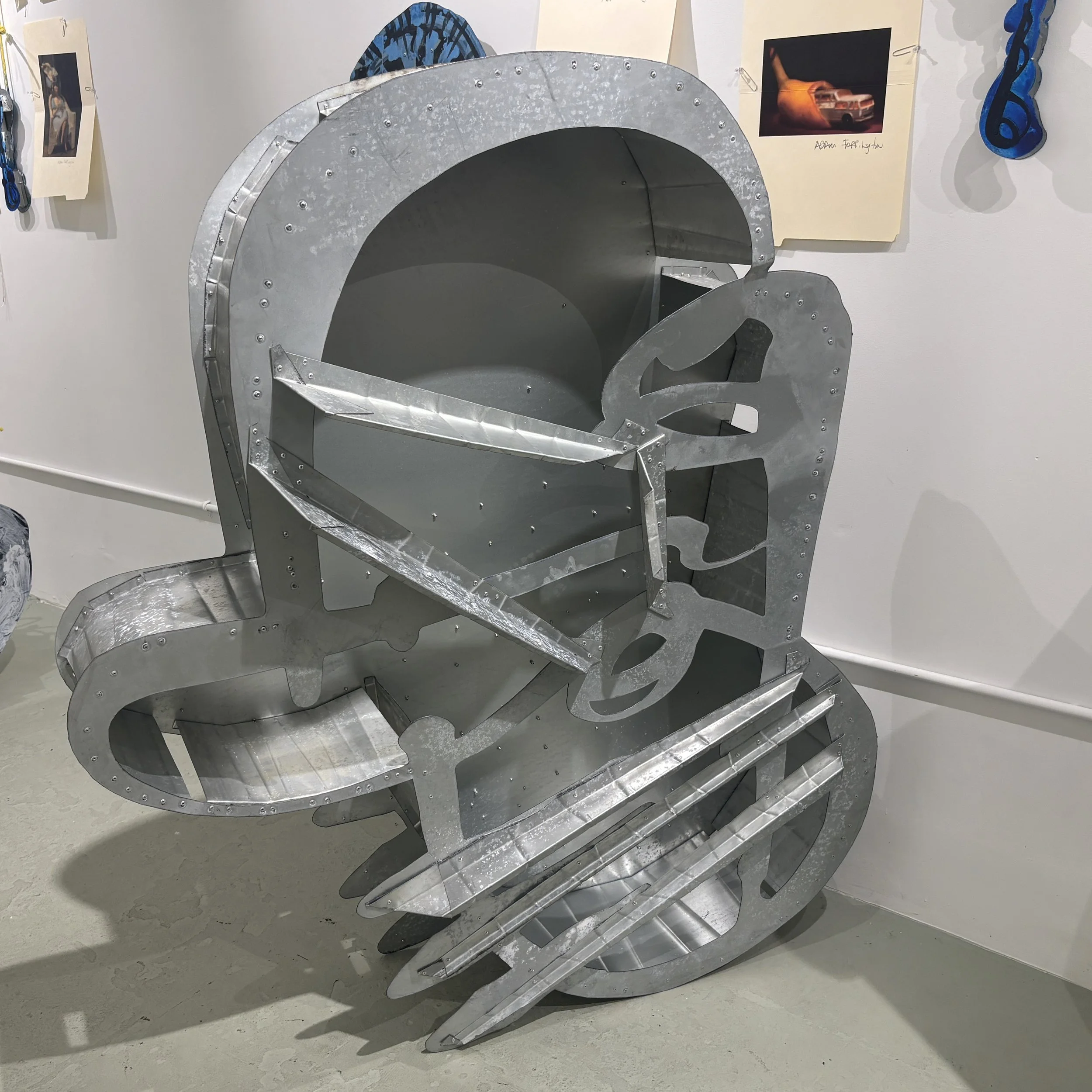 Totally abstract. I love putting ribs on these things. $4000