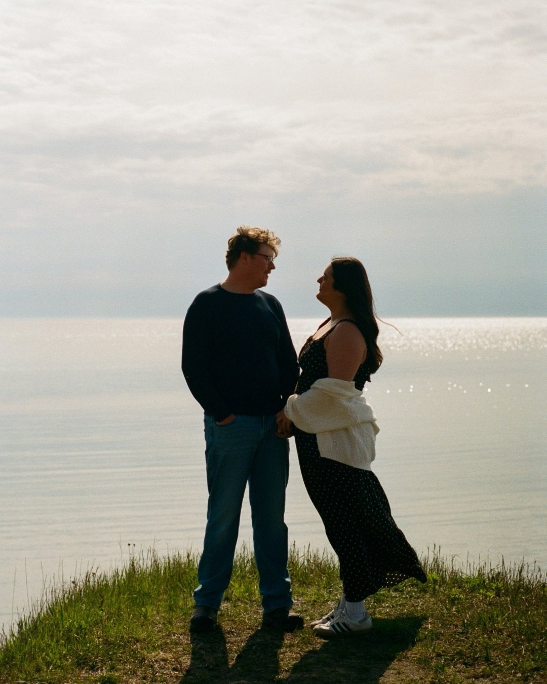 meagan &amp; daniel countdown to wedding day!! 

~ another incredible engagement session. these two took us to such sentimental spots. one being &ldquo;the tambo&rdquo;, their go to spot on the side of a quiet county road. 

photo scan &amp; dev @c41