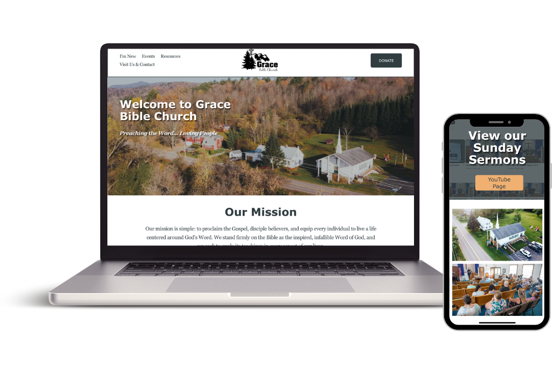 Vermont web design example