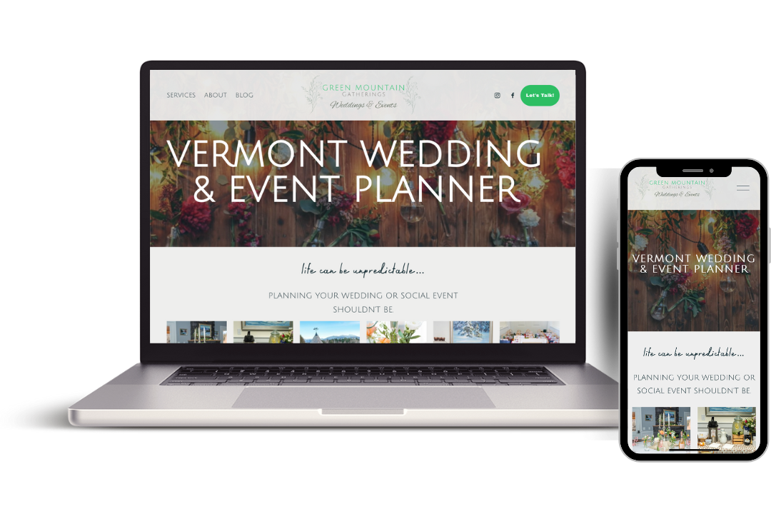 Vermont web design example