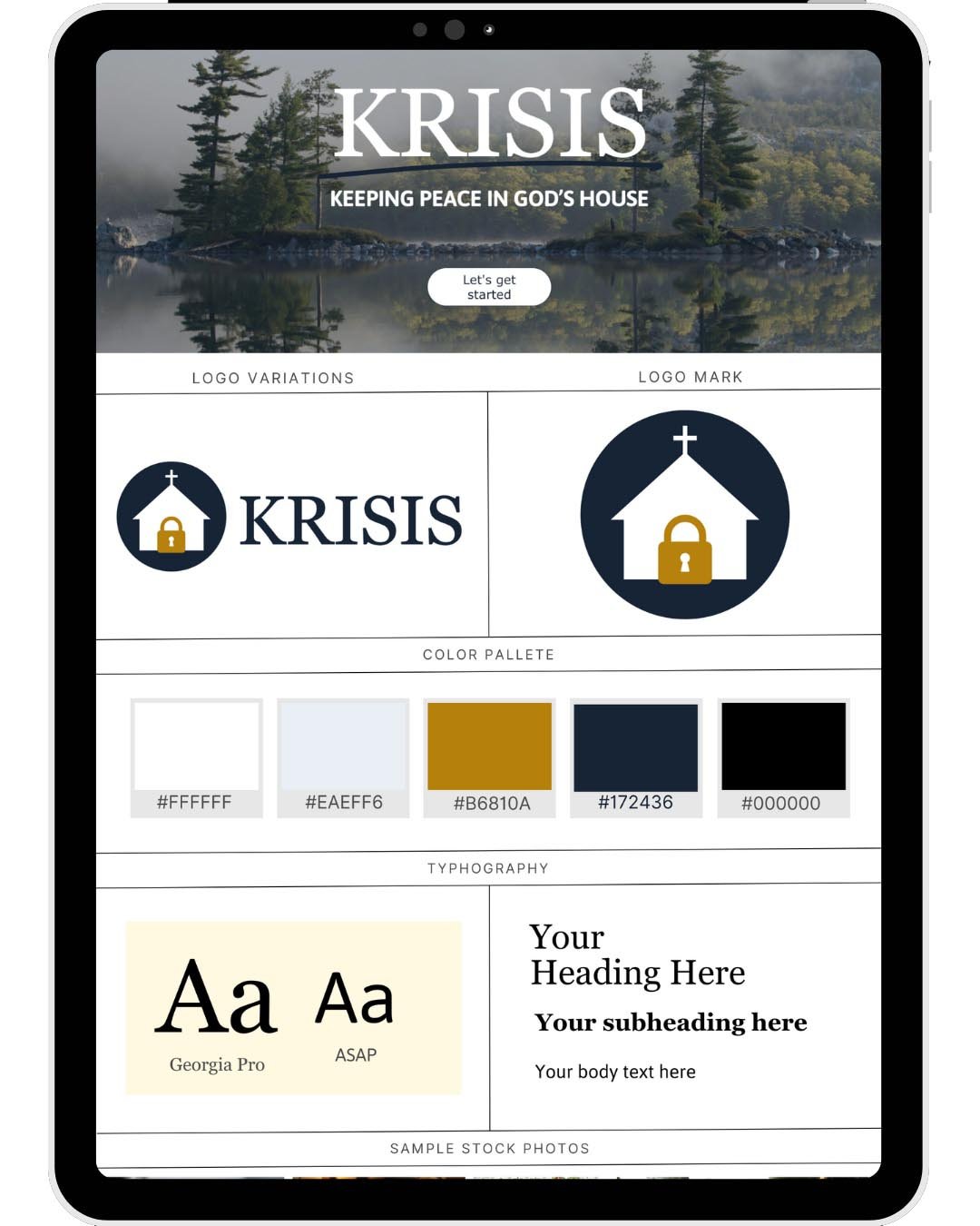 A laptop and smartphone display the Ariel Analytics website, featuring mountains, trees, and text about data insights and analytics.