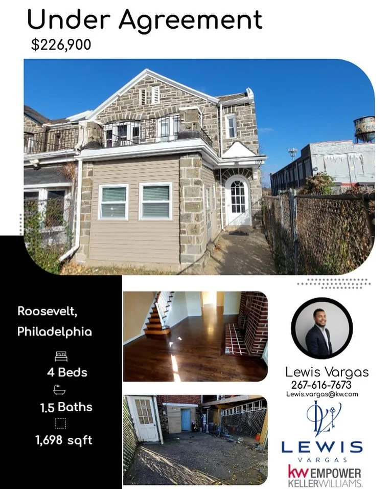 Top of the morning!!! Congrats to both parties on coming together and making an agreement to put this property under contract. Now the real work begins! Wish us luck! #roadtoclosingwithlv #soldbylv 

Buenos d&iacute;as!! Felicidades a los clientes pa