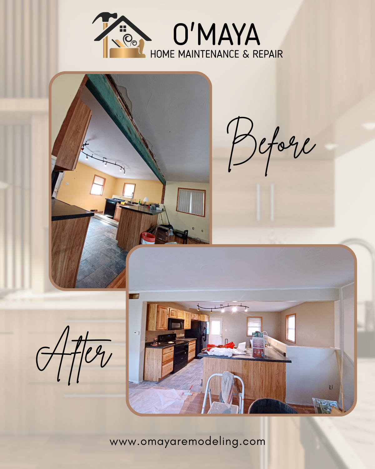 Ceiling damage repairs