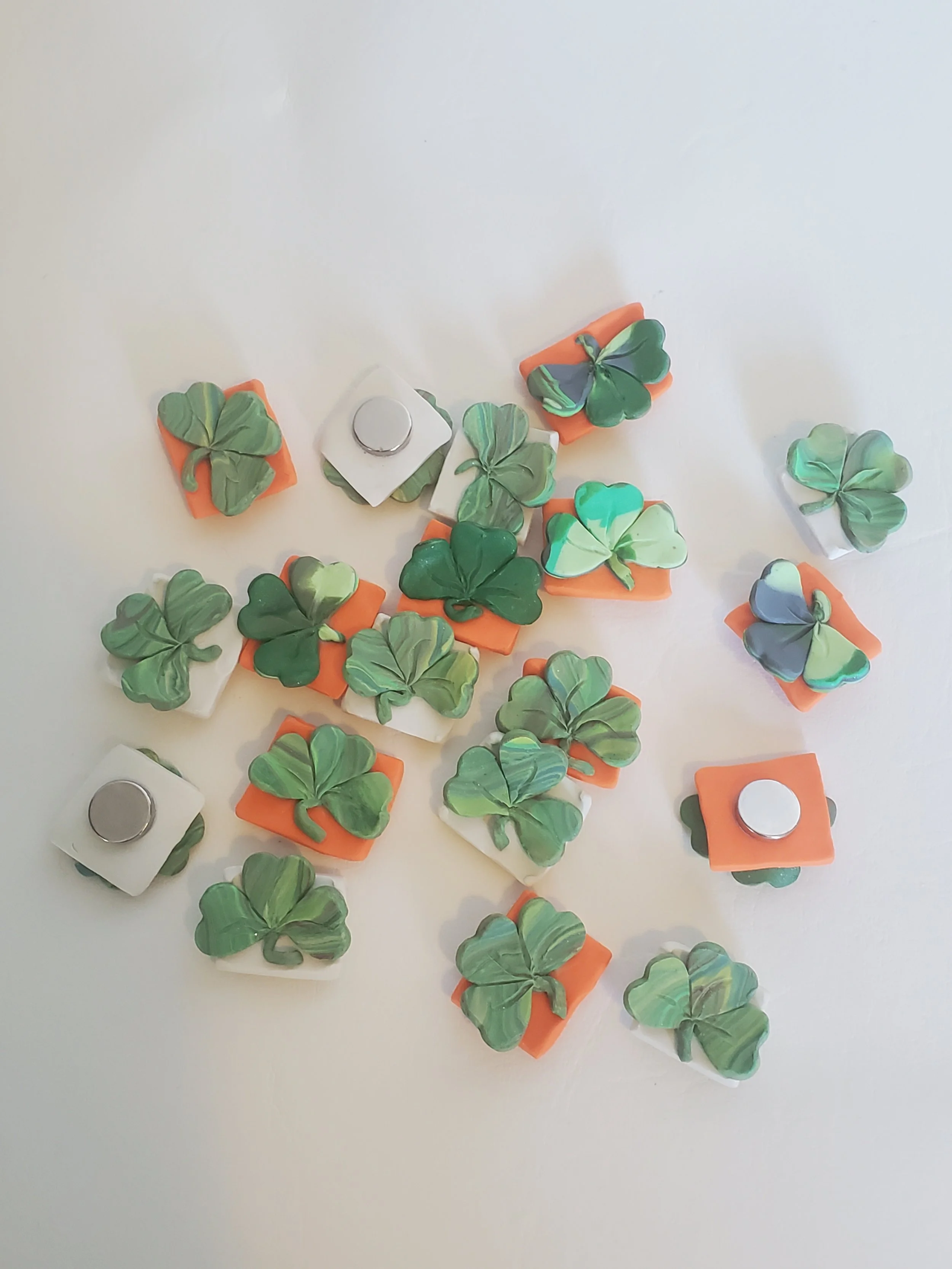 Lucky Clover Magnets - pack of 19