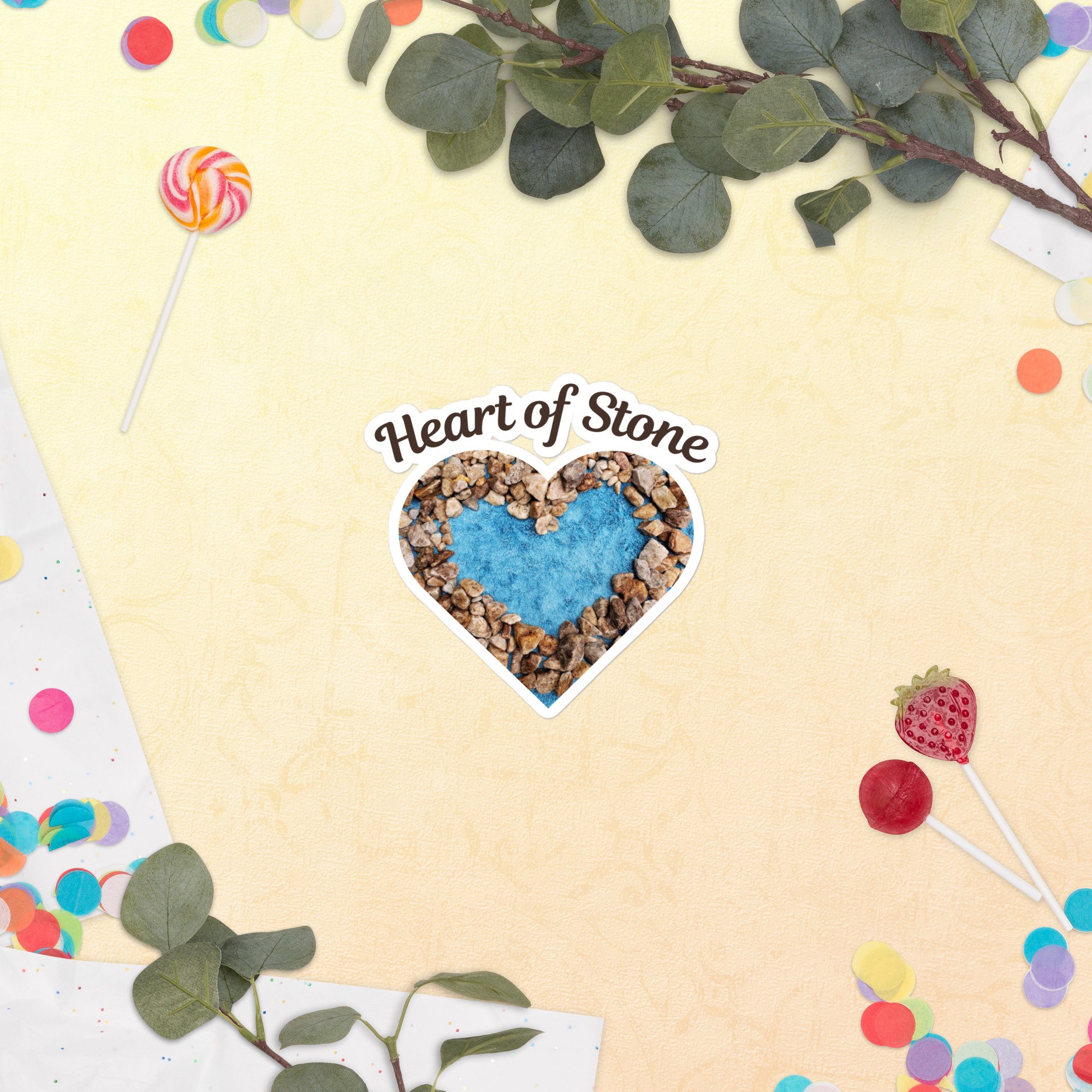 Heart of Stone - Bubble-free stickers