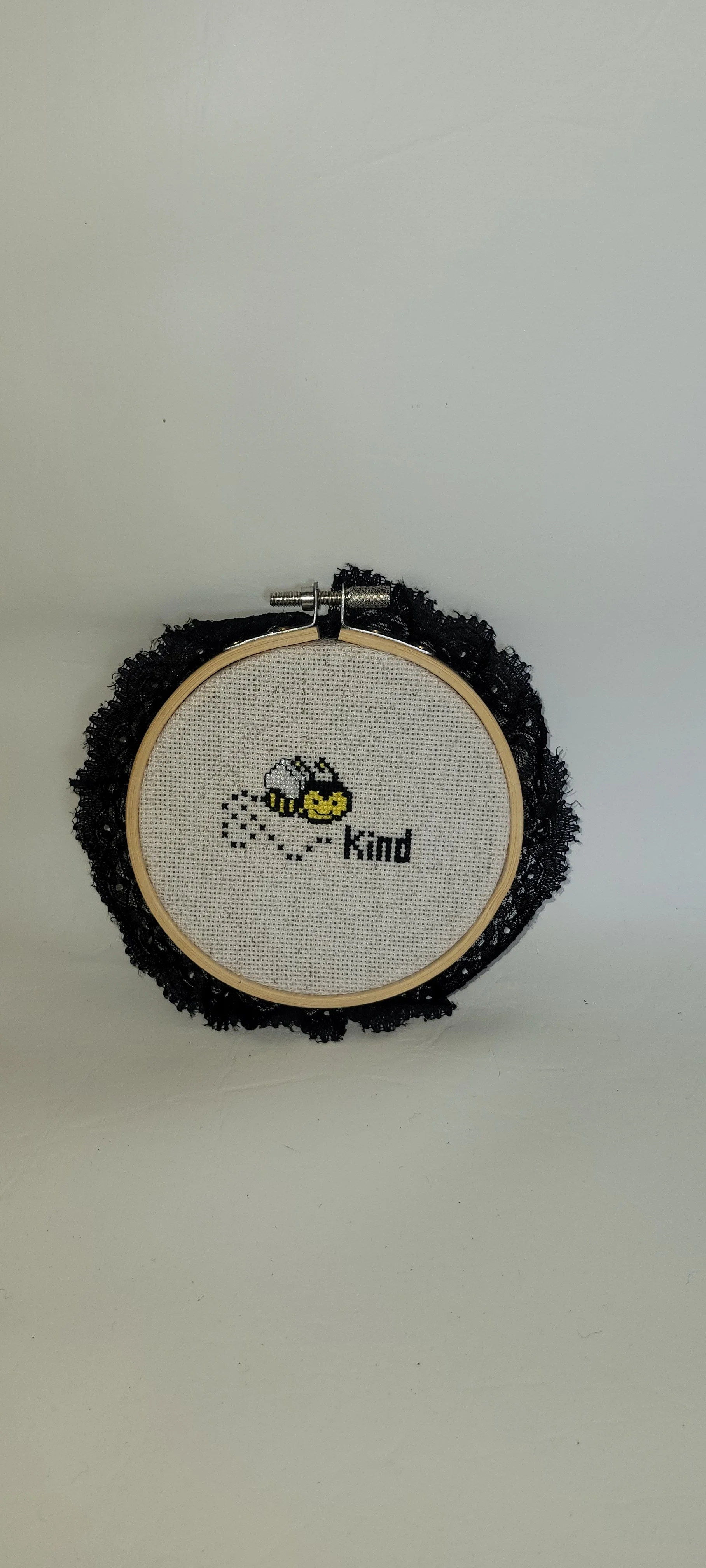 Bee Kind Embroidery Hoop Decor