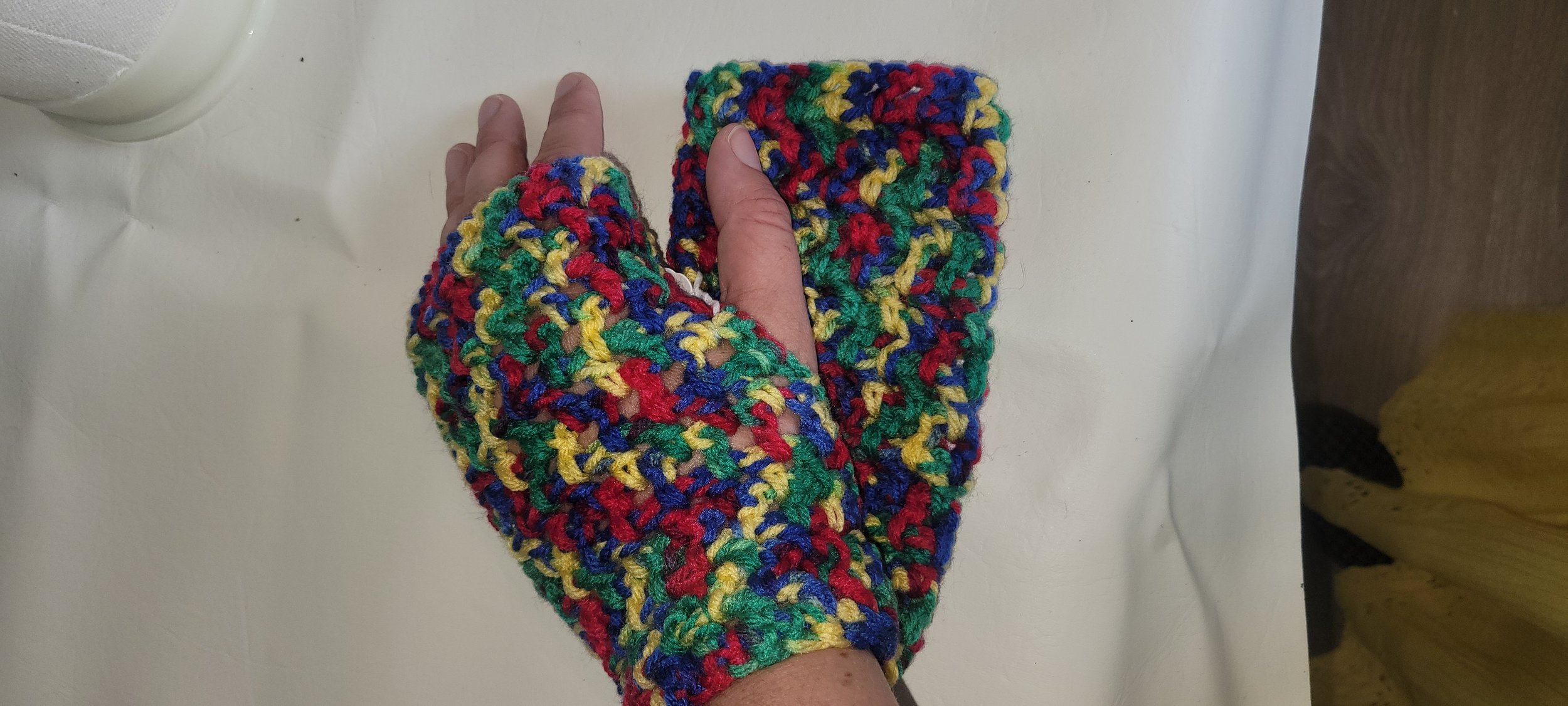Hand-Knitted Fingerless Gloves