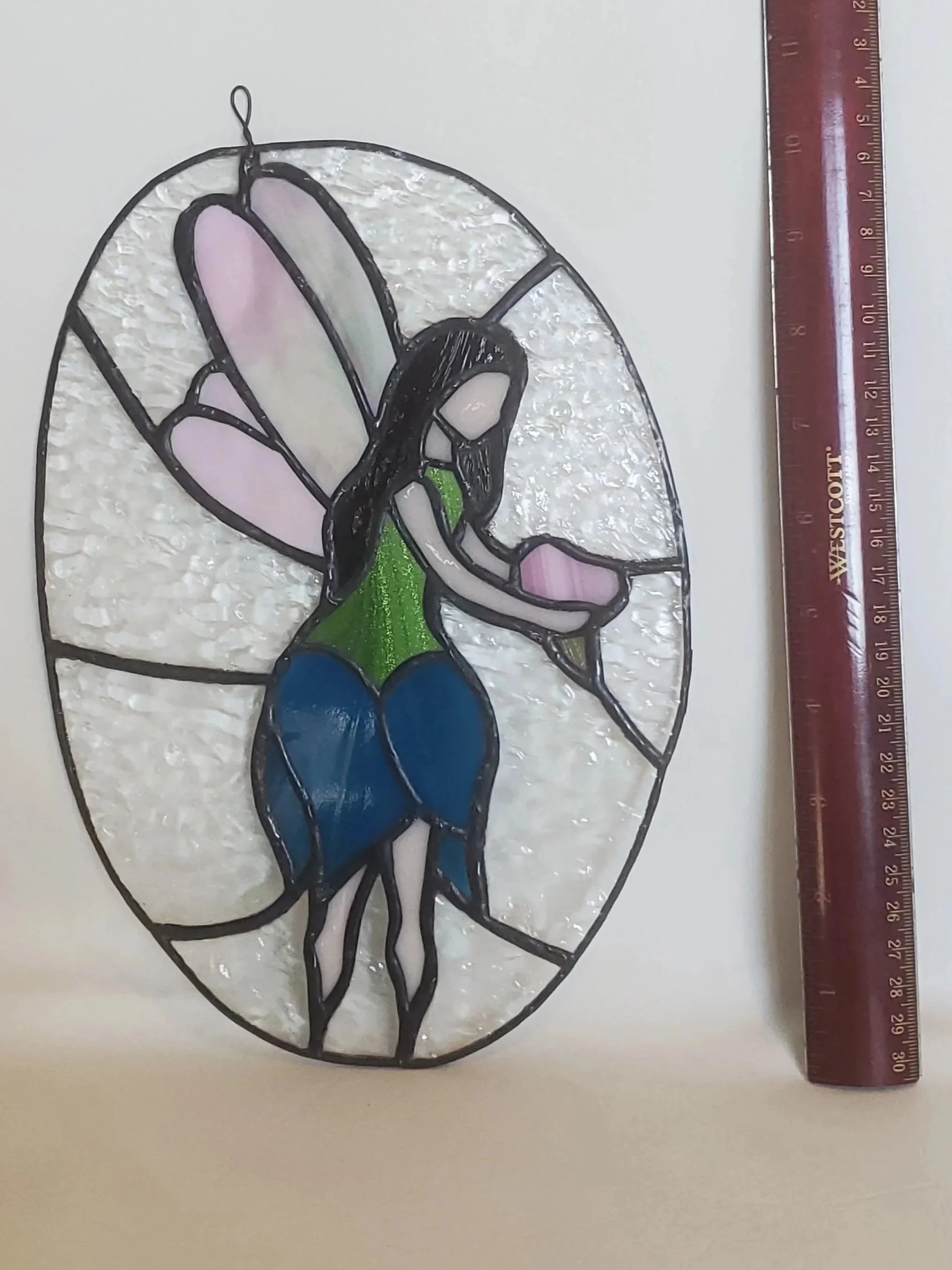 Spring Fairy - Stained Glass Decor