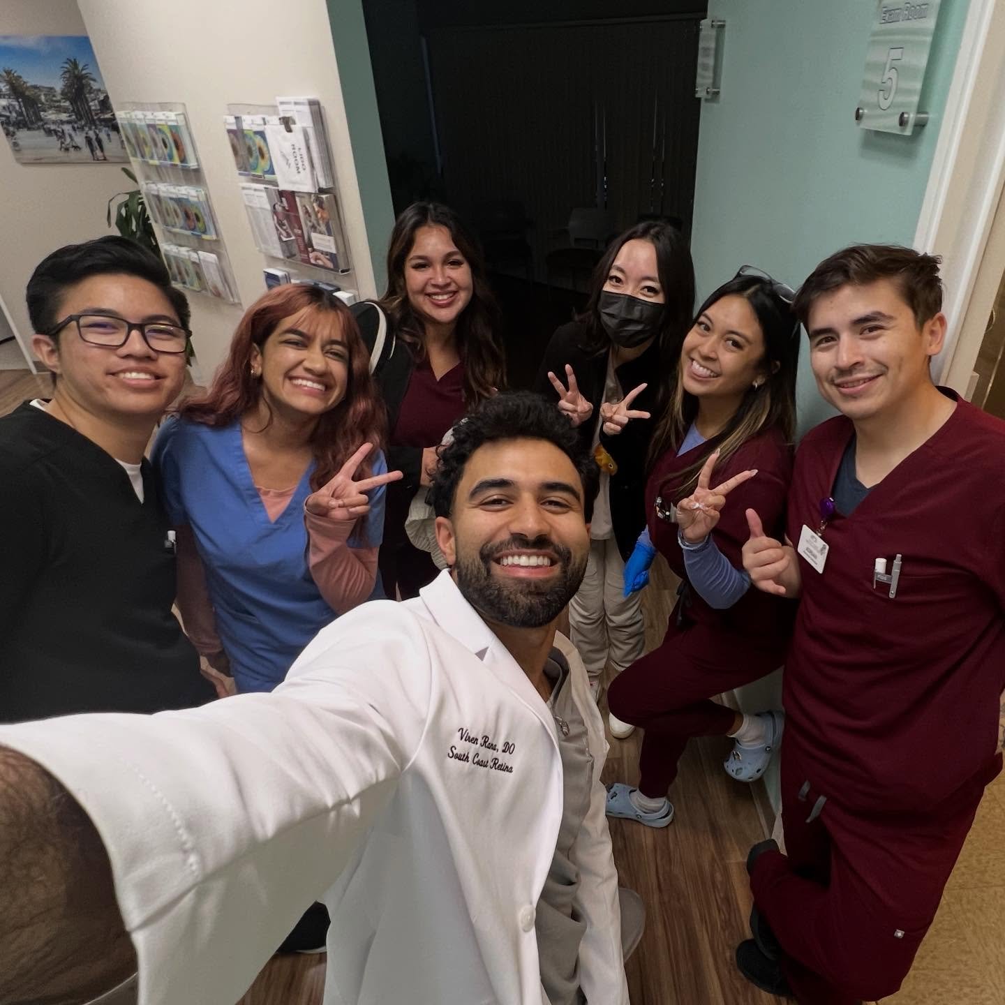 The team behind the vision care with Dr. Rana 👁️✨here&rsquo;s a little appreciation post from our Torrance location #retina #ophthalmology #team #torrance