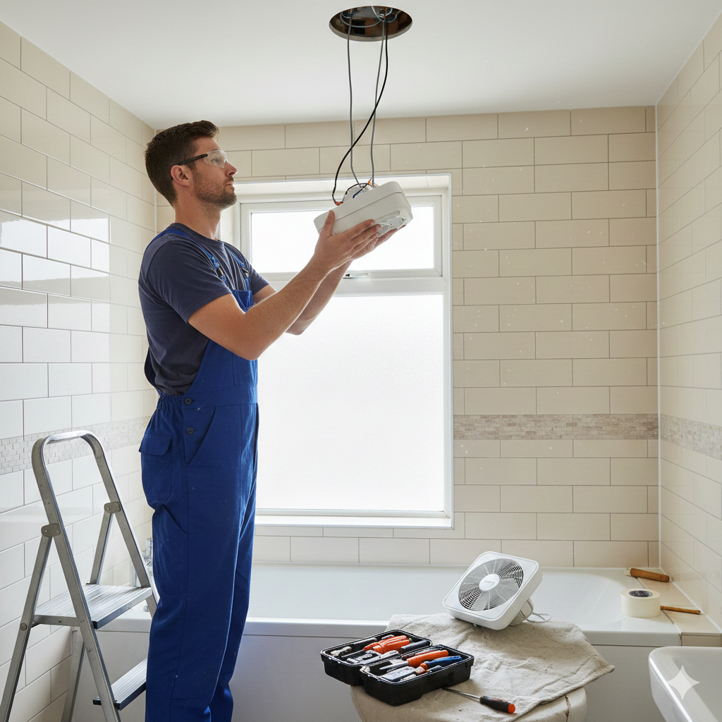 Bathroom Extractor Fan Replacement Service