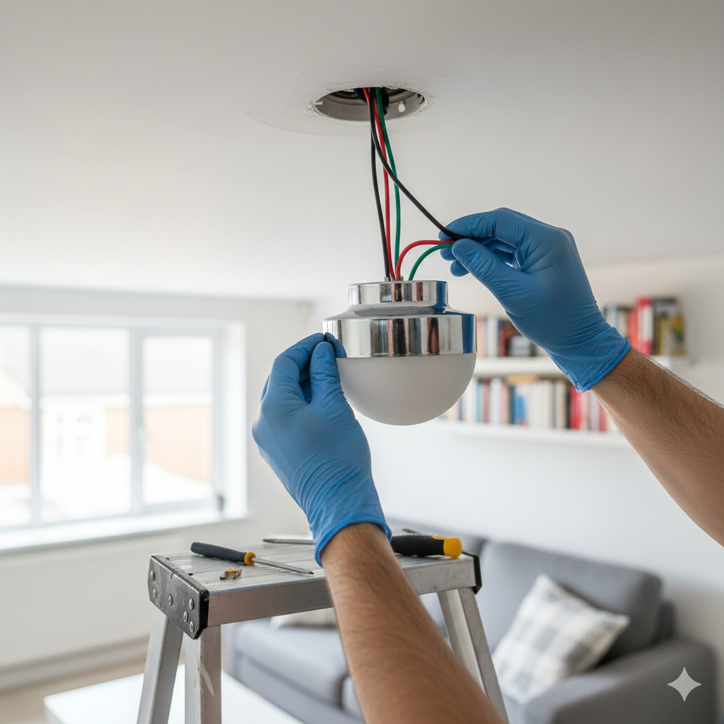 Light Fitting Installation Service (One)