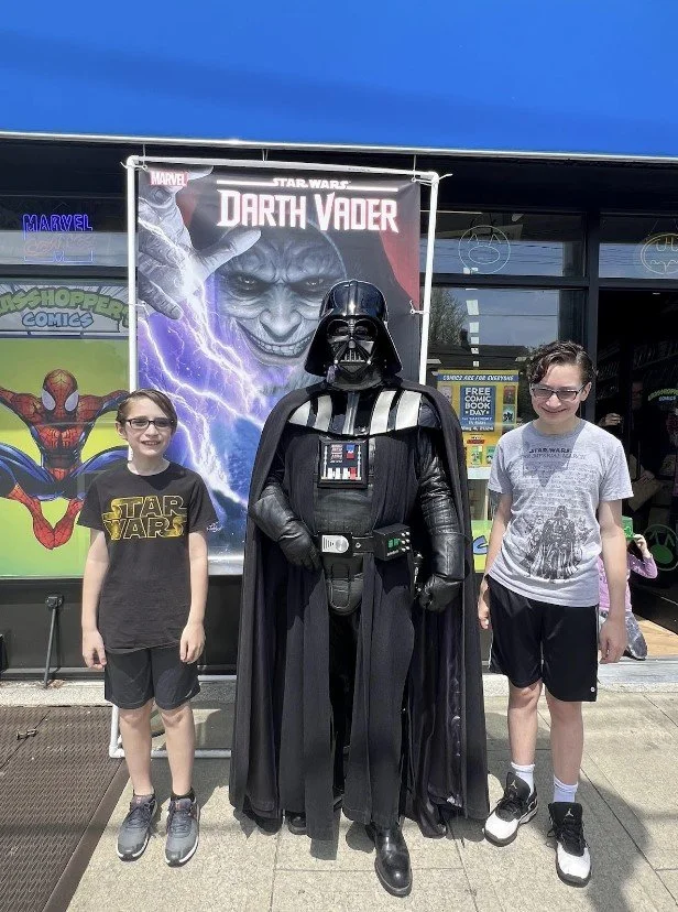 May the 4th Be With You                     at Grasshopper’s Comics
