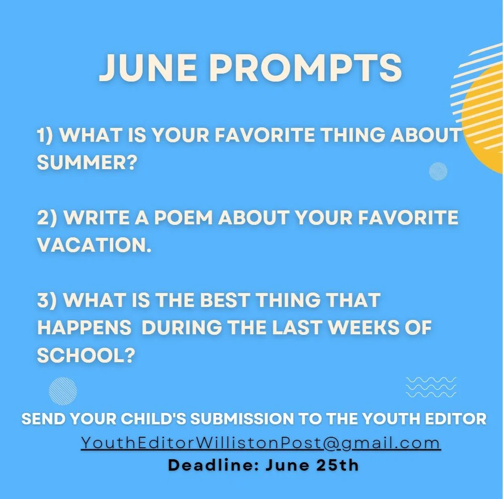 June Prompts for Young Voices Spotlight