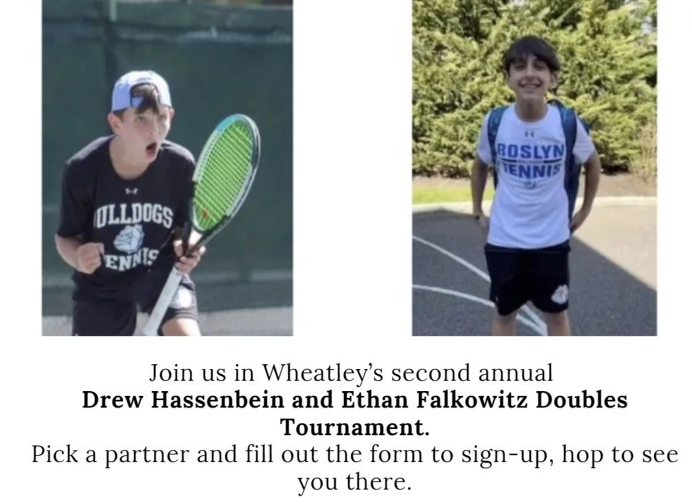Honoring Friendship and Legacy Through Tennis: A Doubles Tournament in Memory of Drew and Ethan