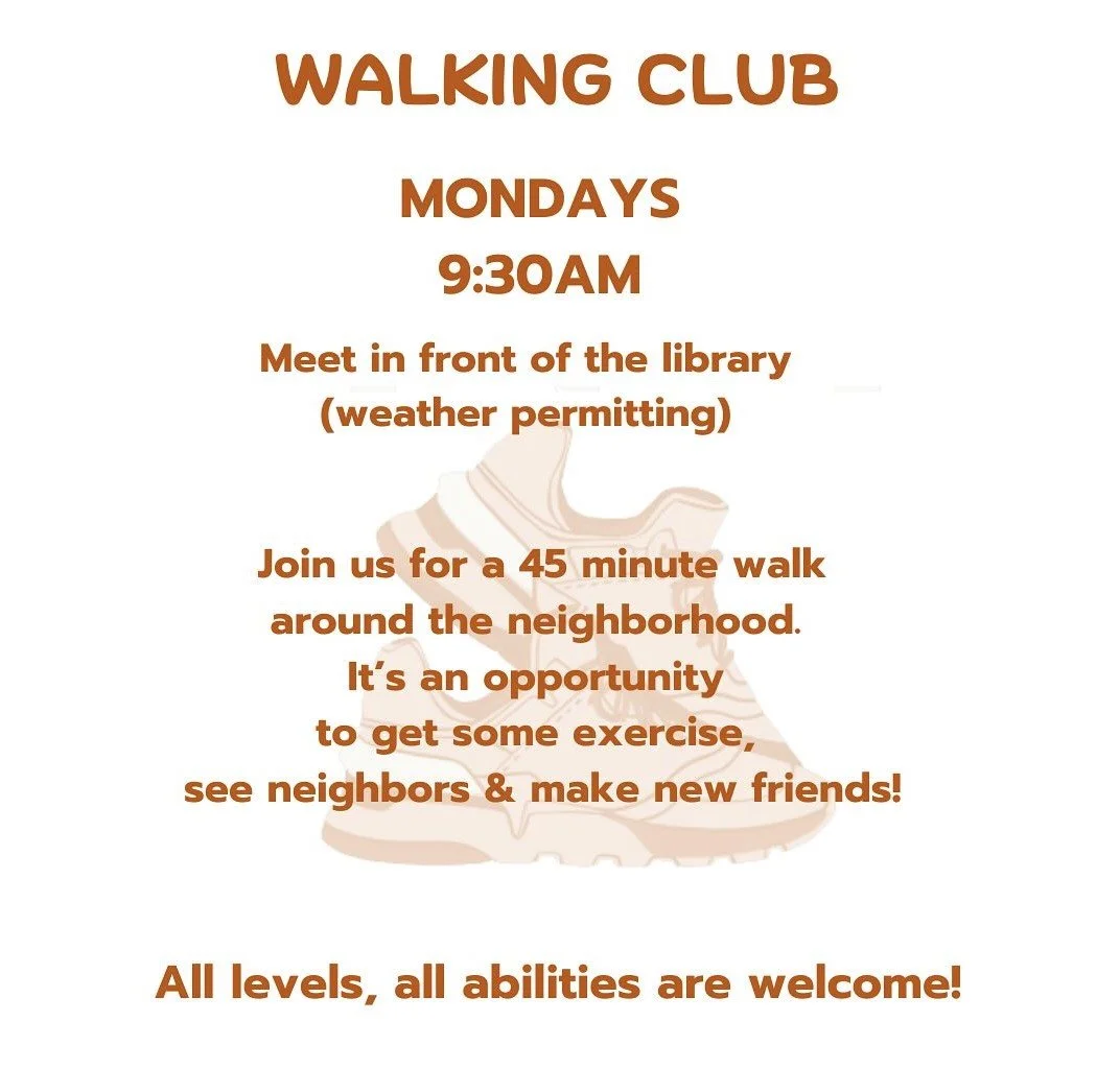 Join the East Williston Monday Morning Walking Club!