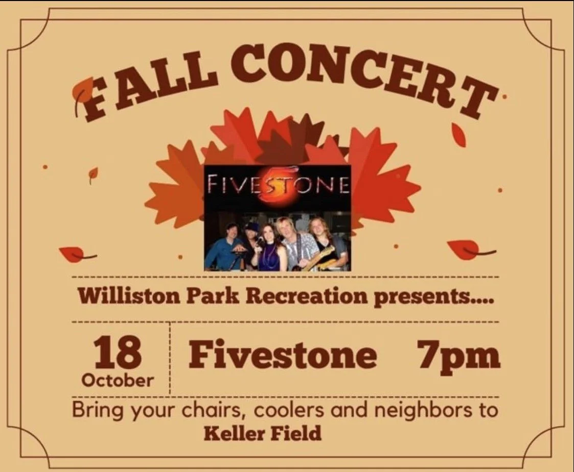 Williston Park Recreation Presents:             Fall Concert