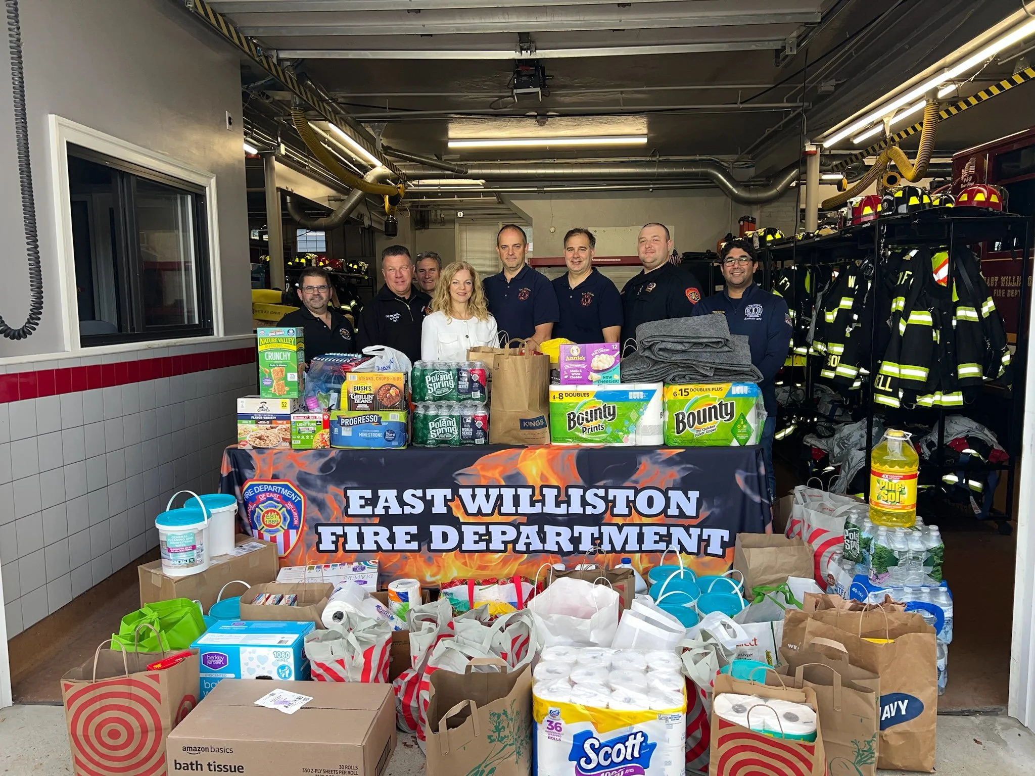 East Williston Fire Department Steps Up for Hurricane Helene Relief