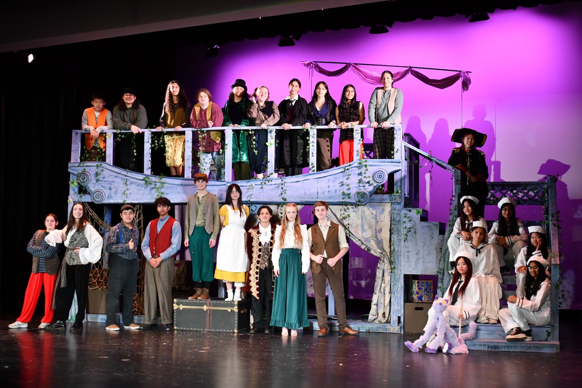 Herricks High School’s Production of Peter and the Starcatcher Captivates Sold-Out Crowds