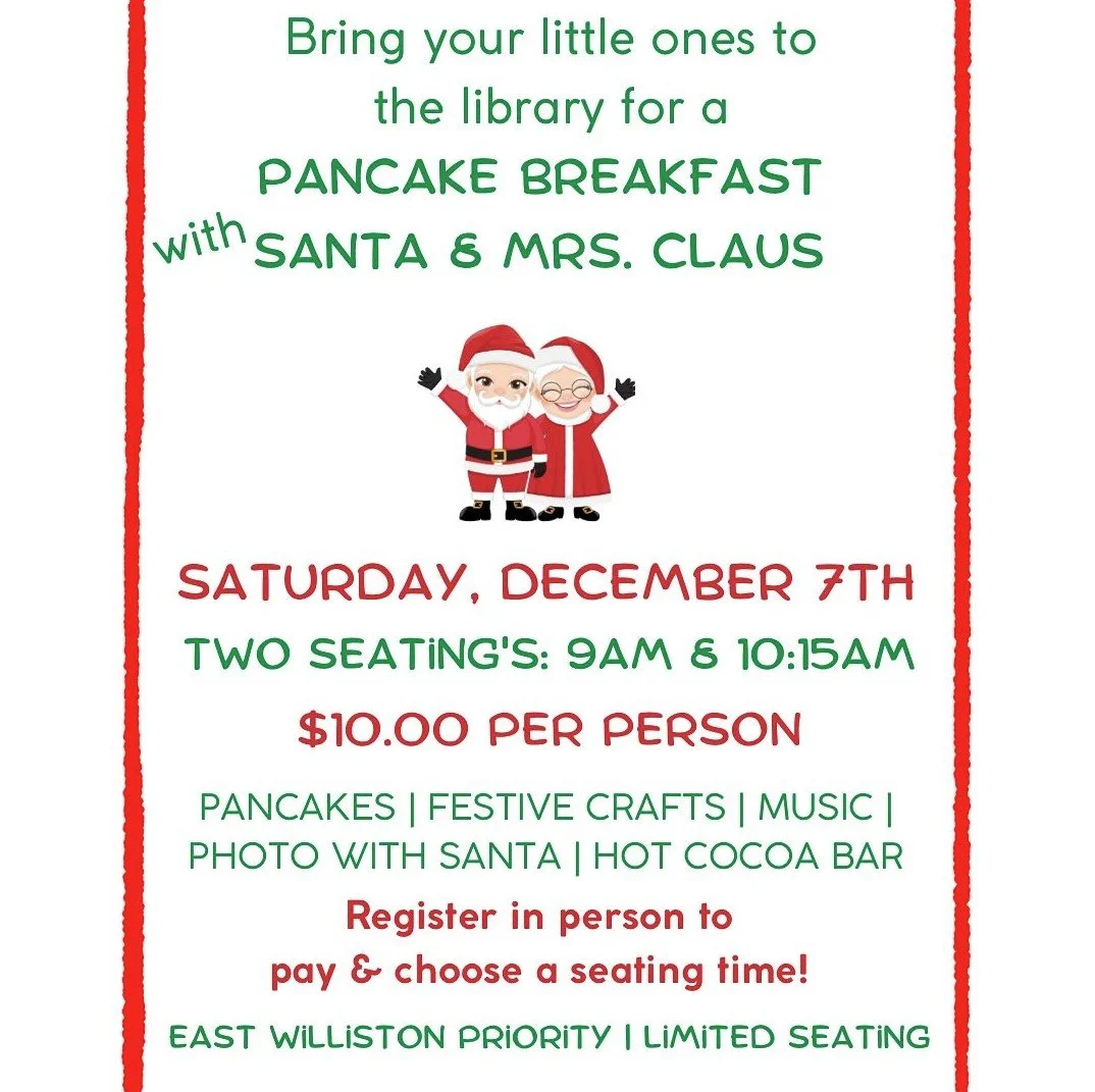 Pancake Breakfast with Santa &amp; Mrs. Claus