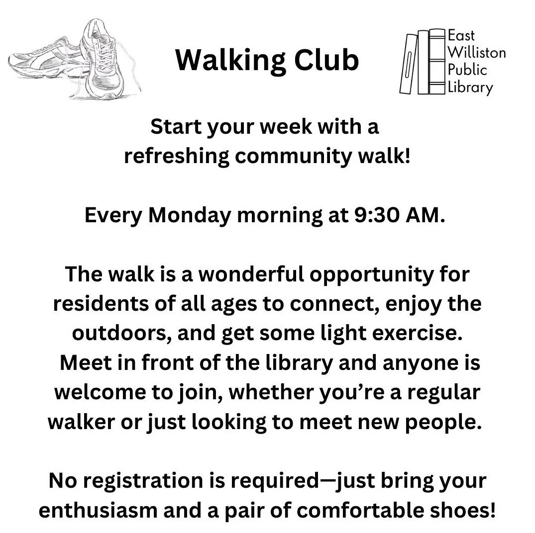 Join the Walking Club at the Library