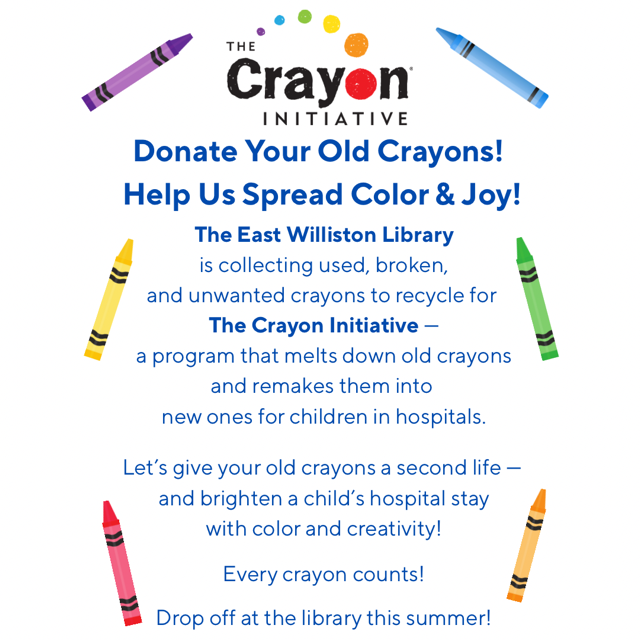 🖍️ Donate Your Old Crayons!