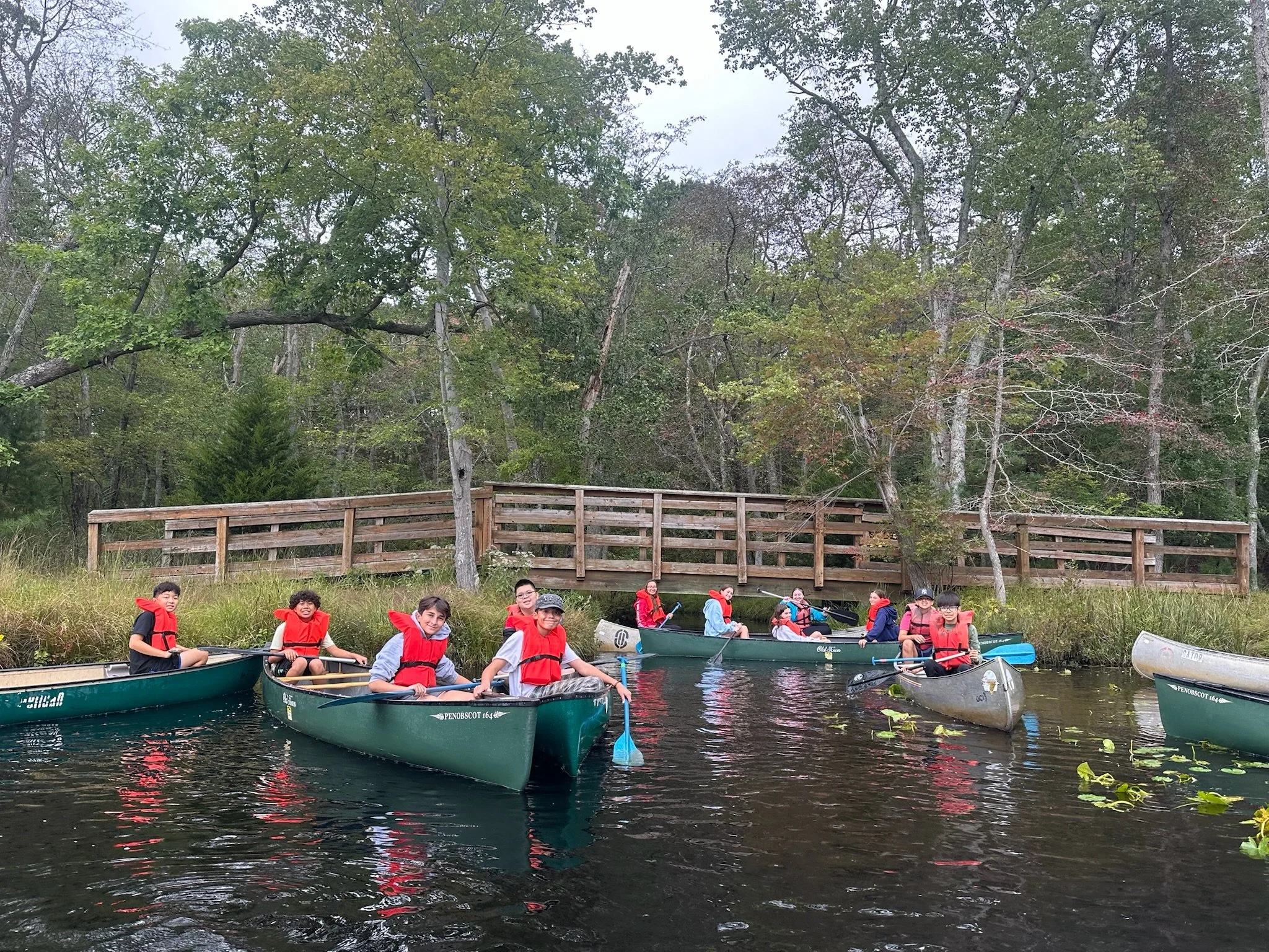 Willets Road Seventh graders enjoy a week of outdoor learning