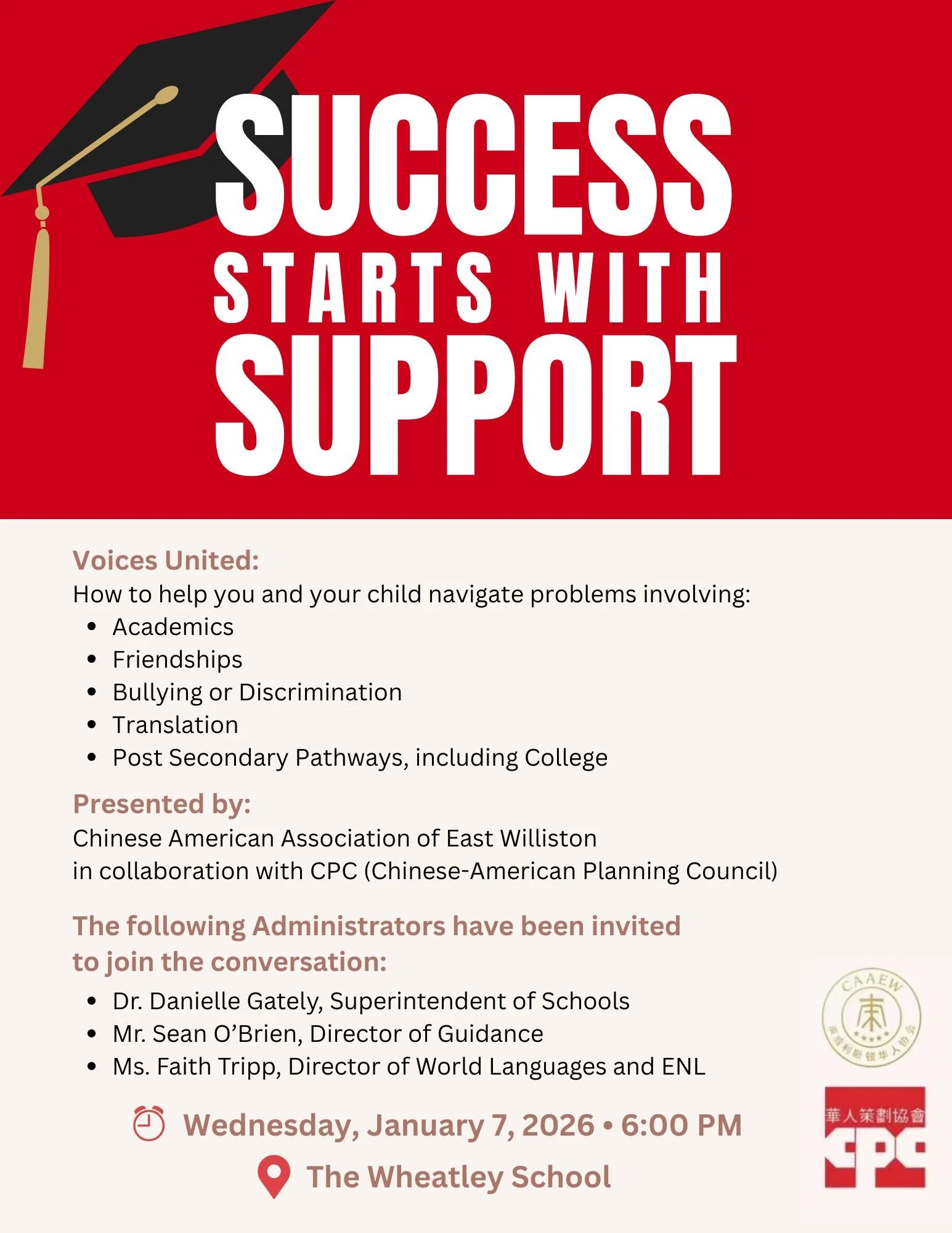 Success Starts With Support: Community Conversation at Wheatley